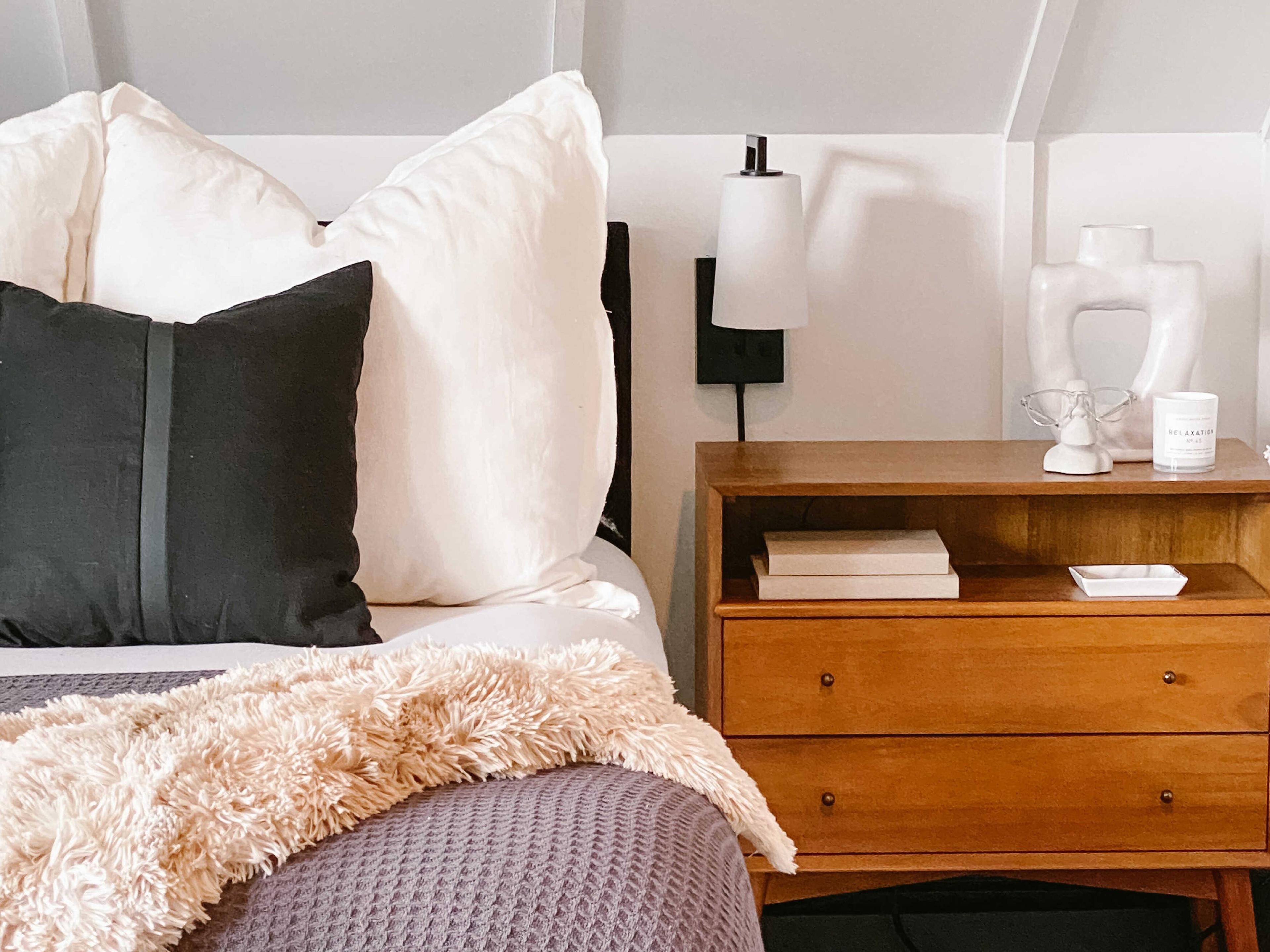 Crystorama Avon 1-Light Matte Black Glass Wall Sconce