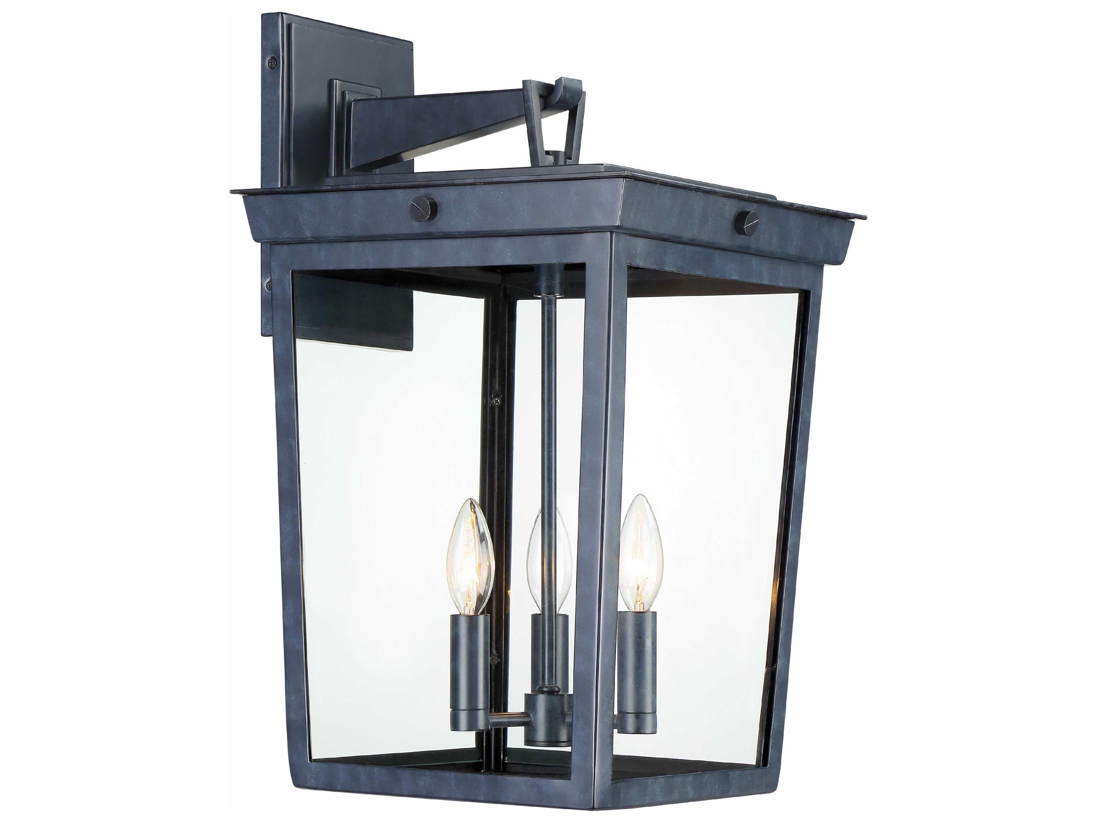 Belmont 3 - Light Outdoor Wall Light