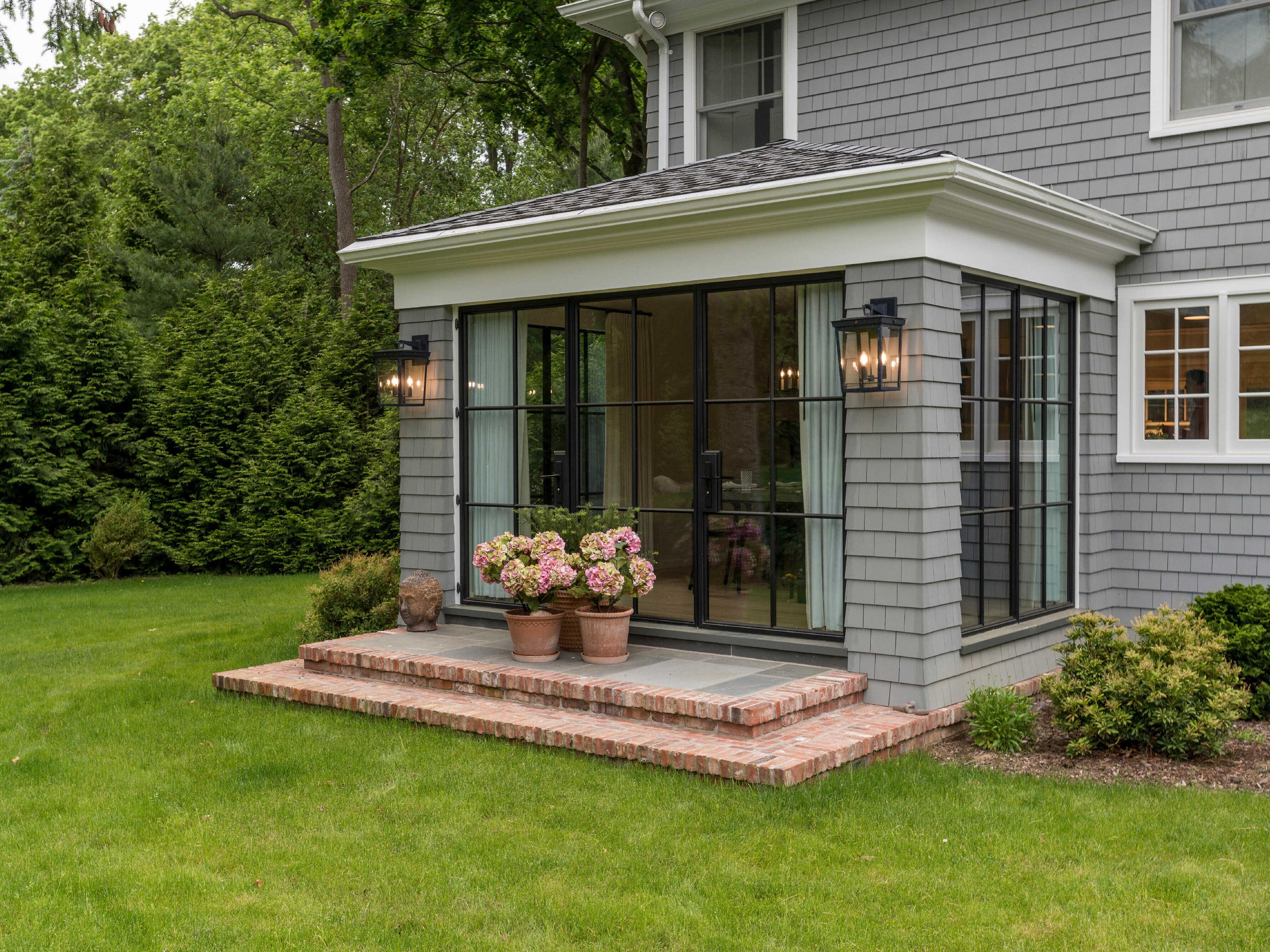 Crystorama Belmont 3 - Light Outdoor Wall Light