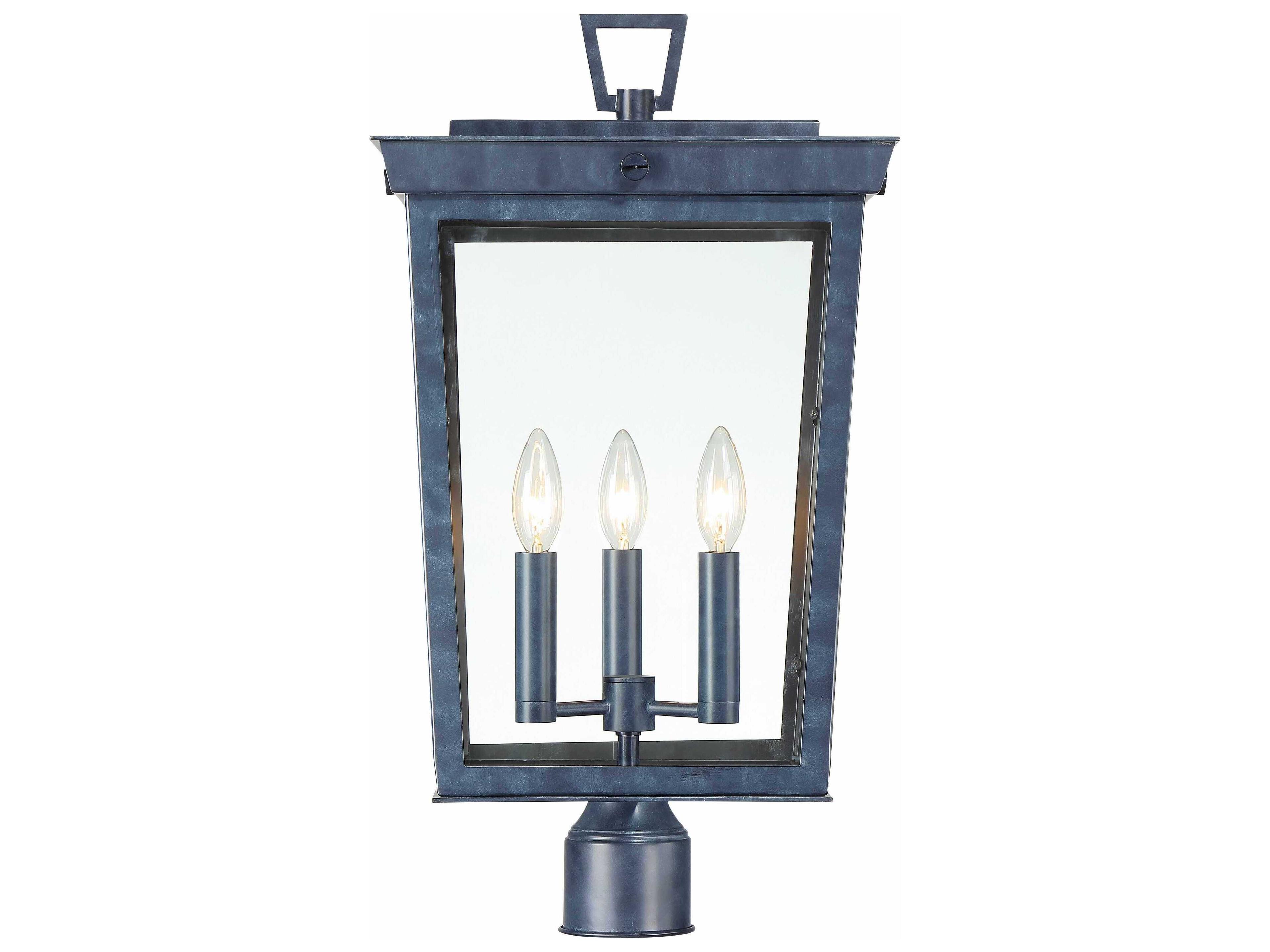 Crystorama Belmont 3 - Light Outdoor Post Light