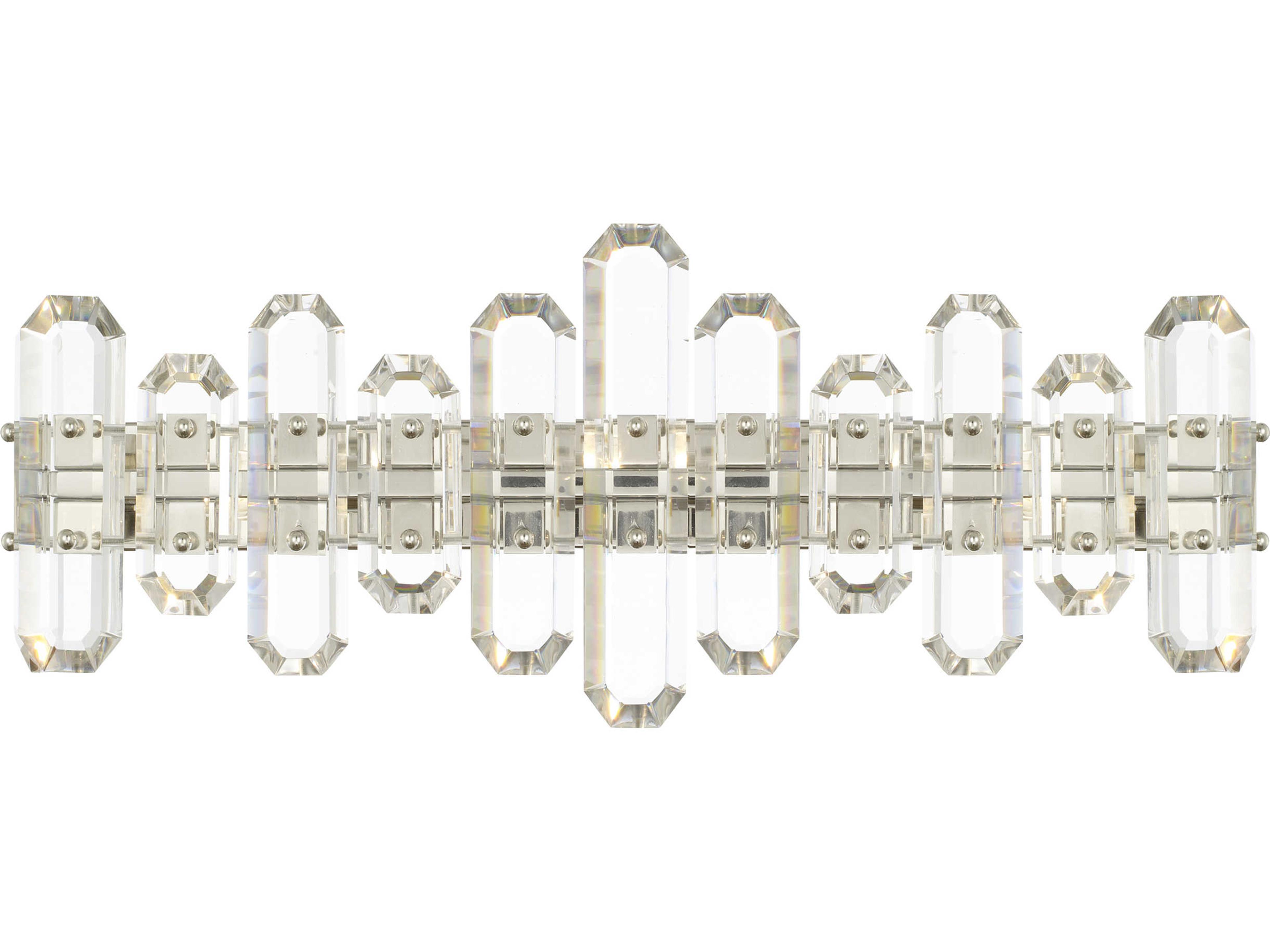 Crystorama Bolton 3-Light Gold Crystal Vanity Light