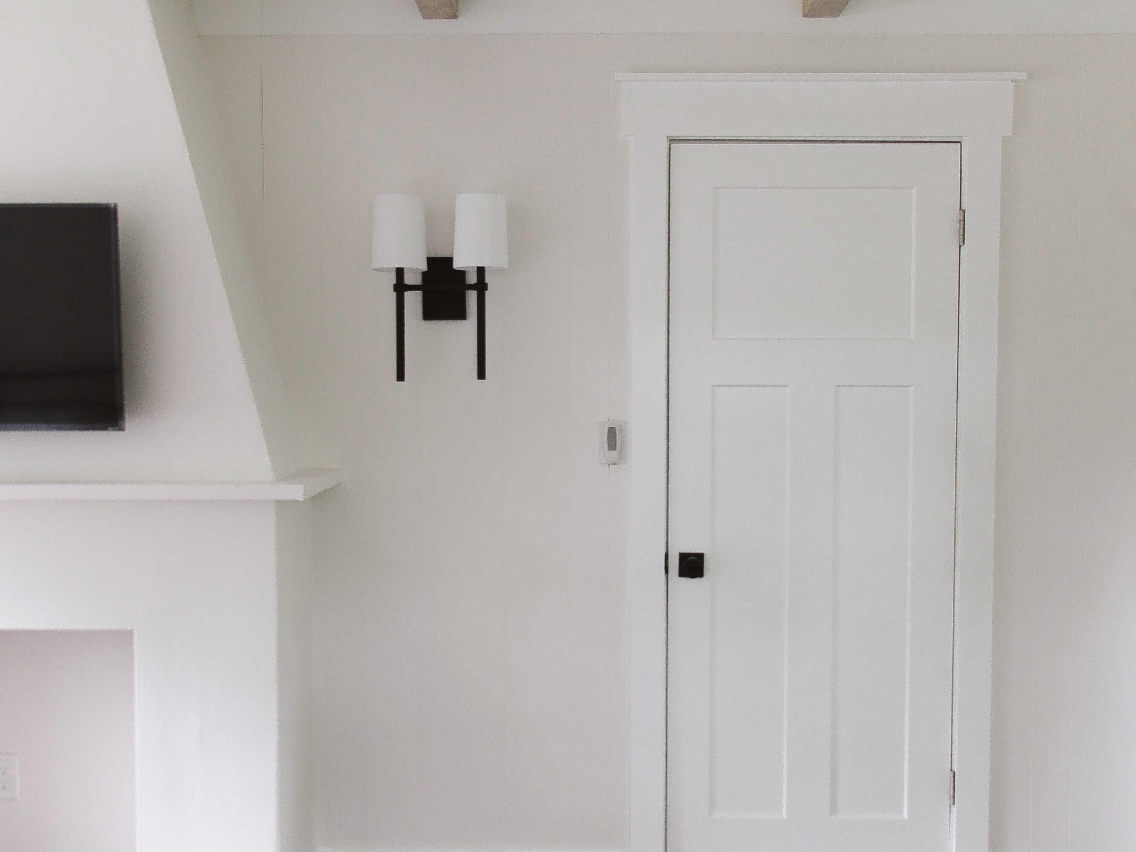 Crystorama Bromley 2-Light Black Forged Wall Sconce