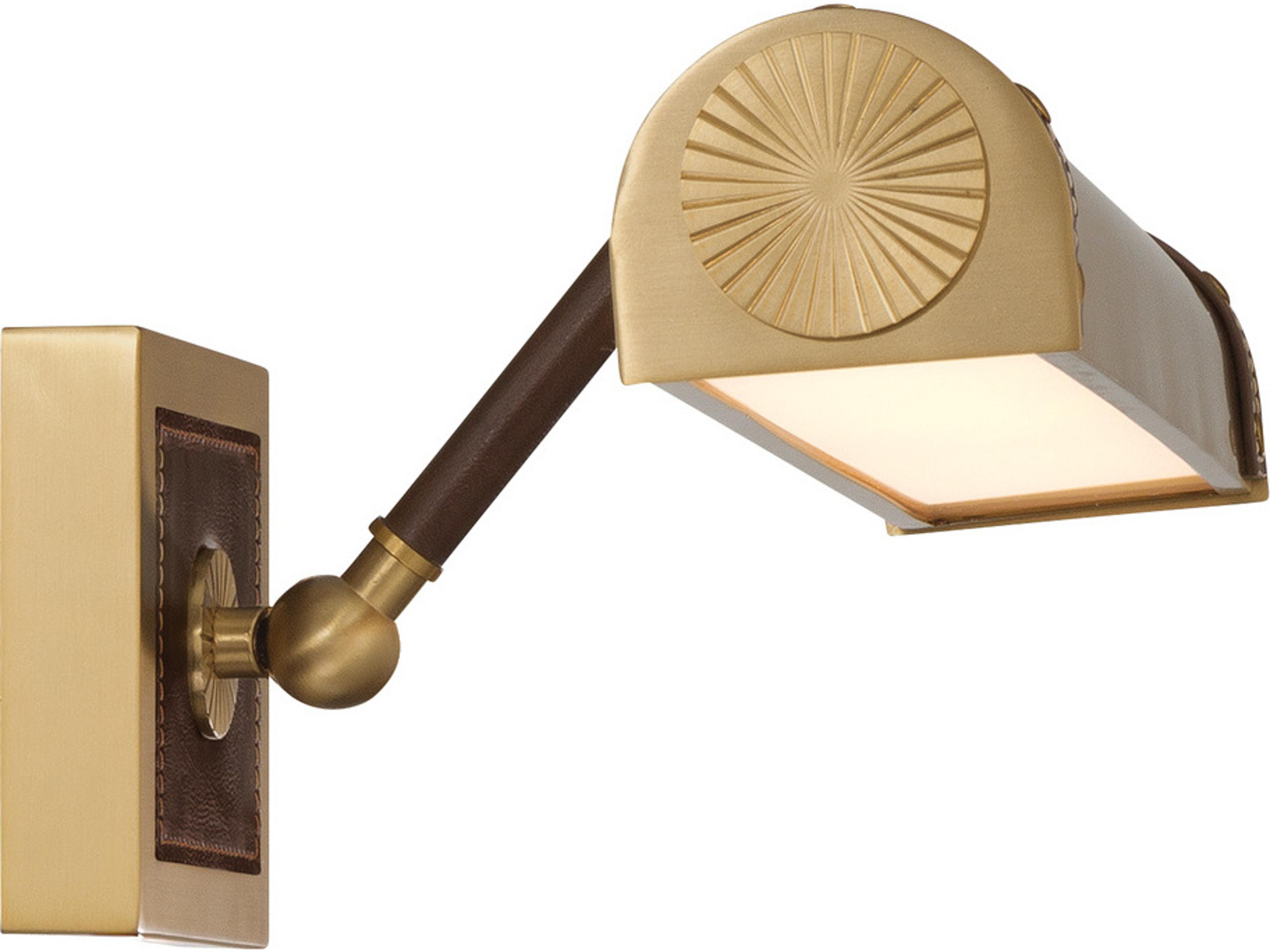 Crystorama Callahan 1-Light Brown Picture Light