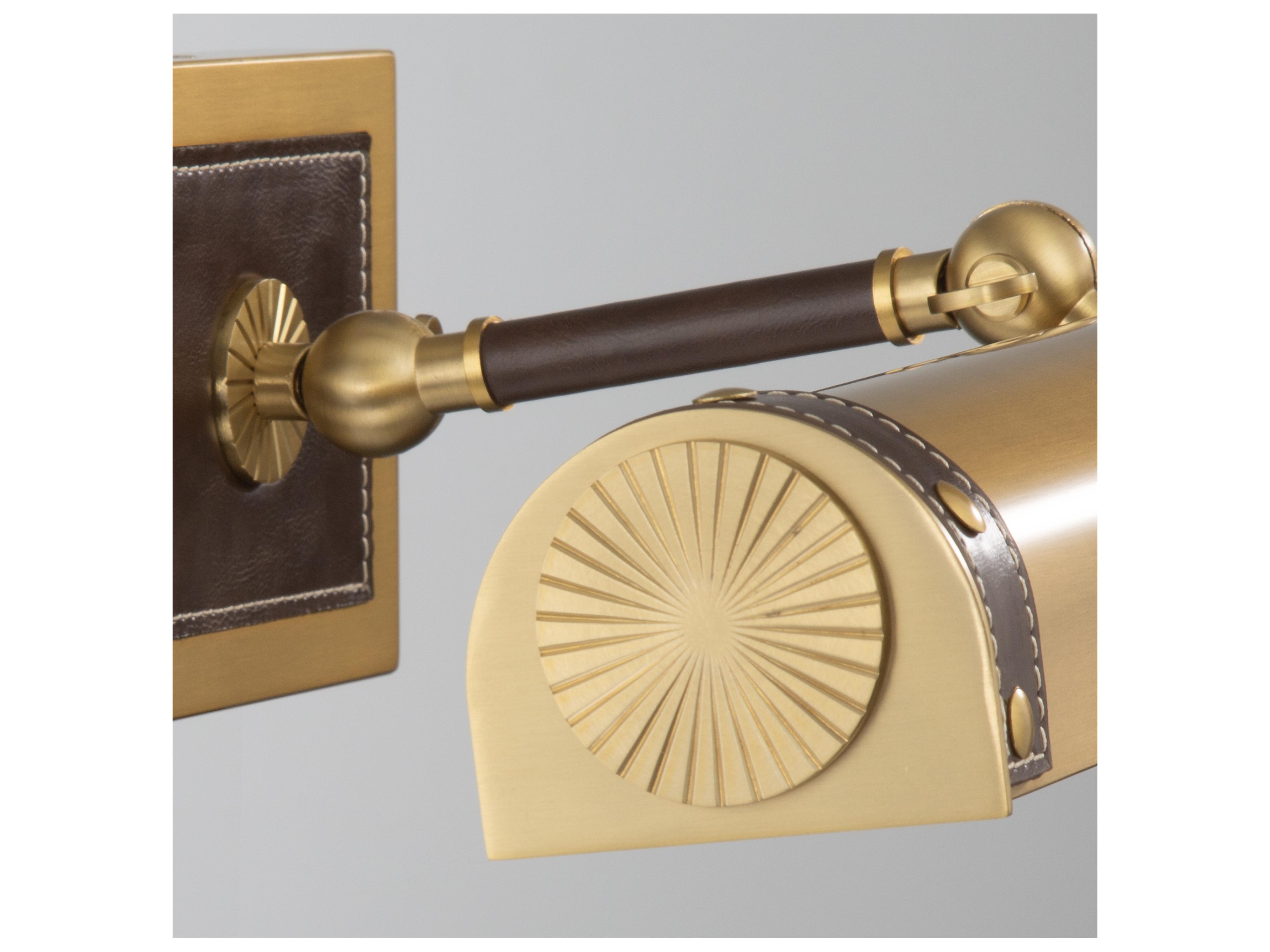 Crystorama Callahan 1-Light Brown Picture Light