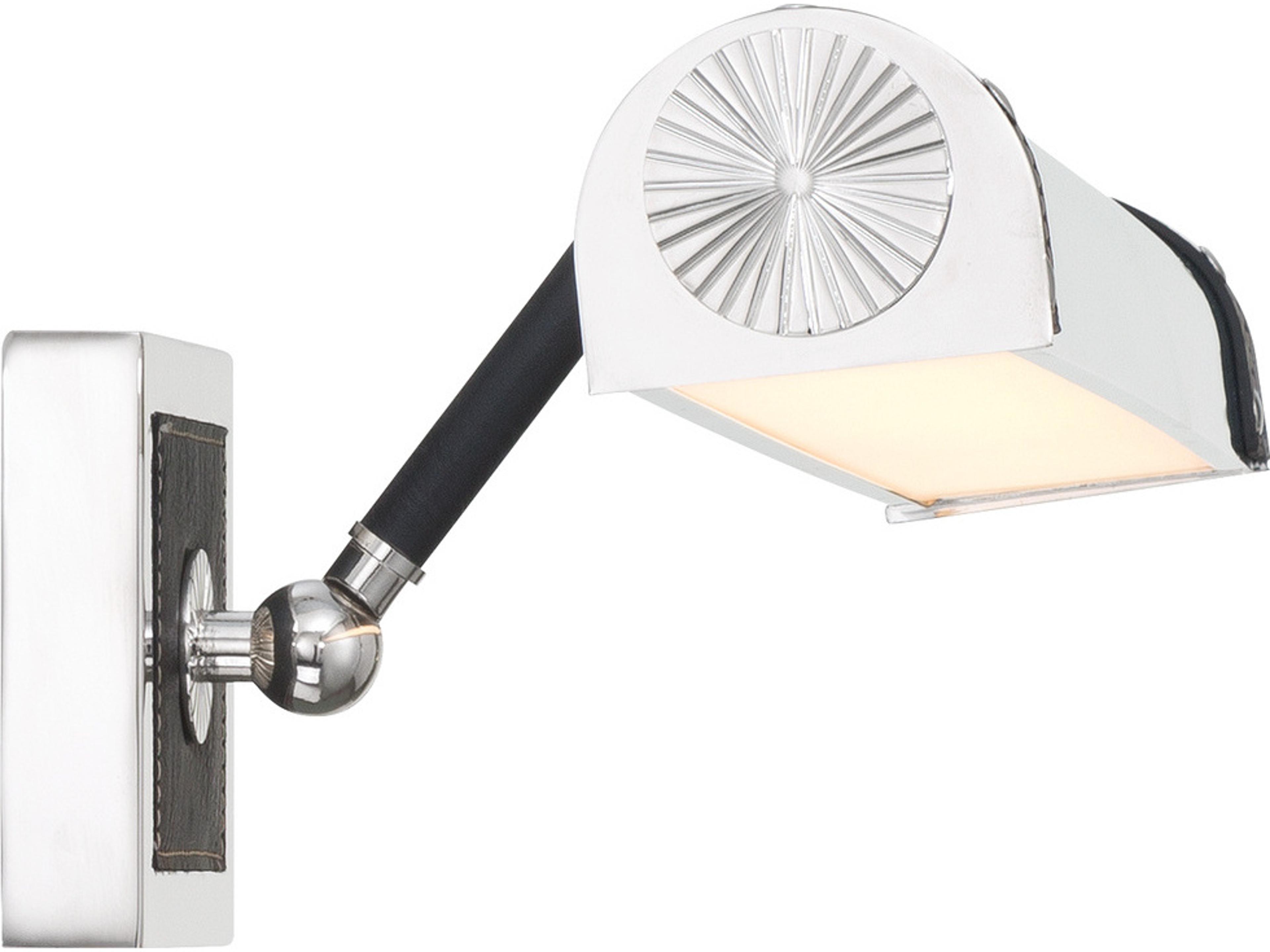 Crystorama Callahan 1-Light Black Picture Light