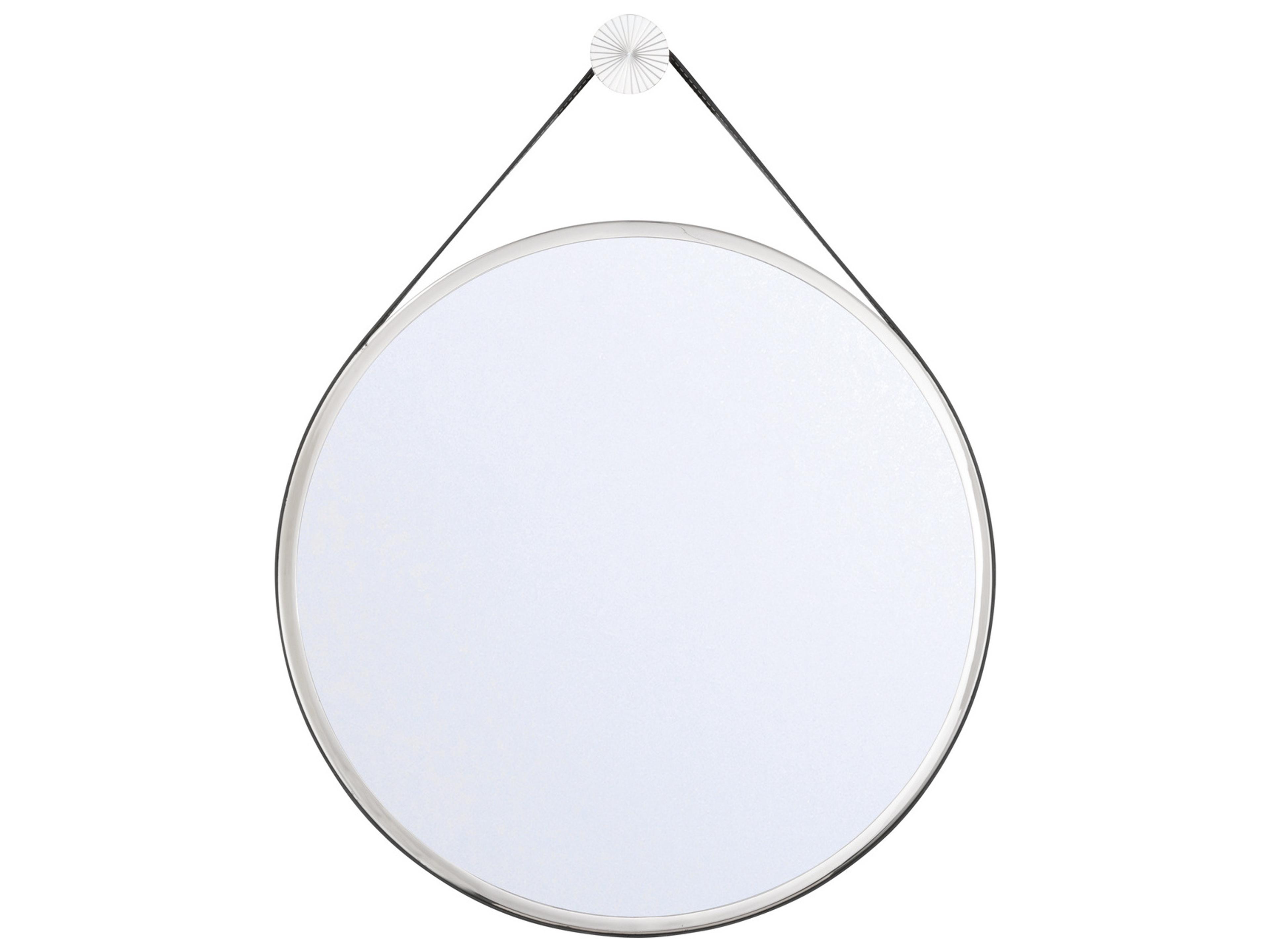Callahan Nickel Wall Mirror Round