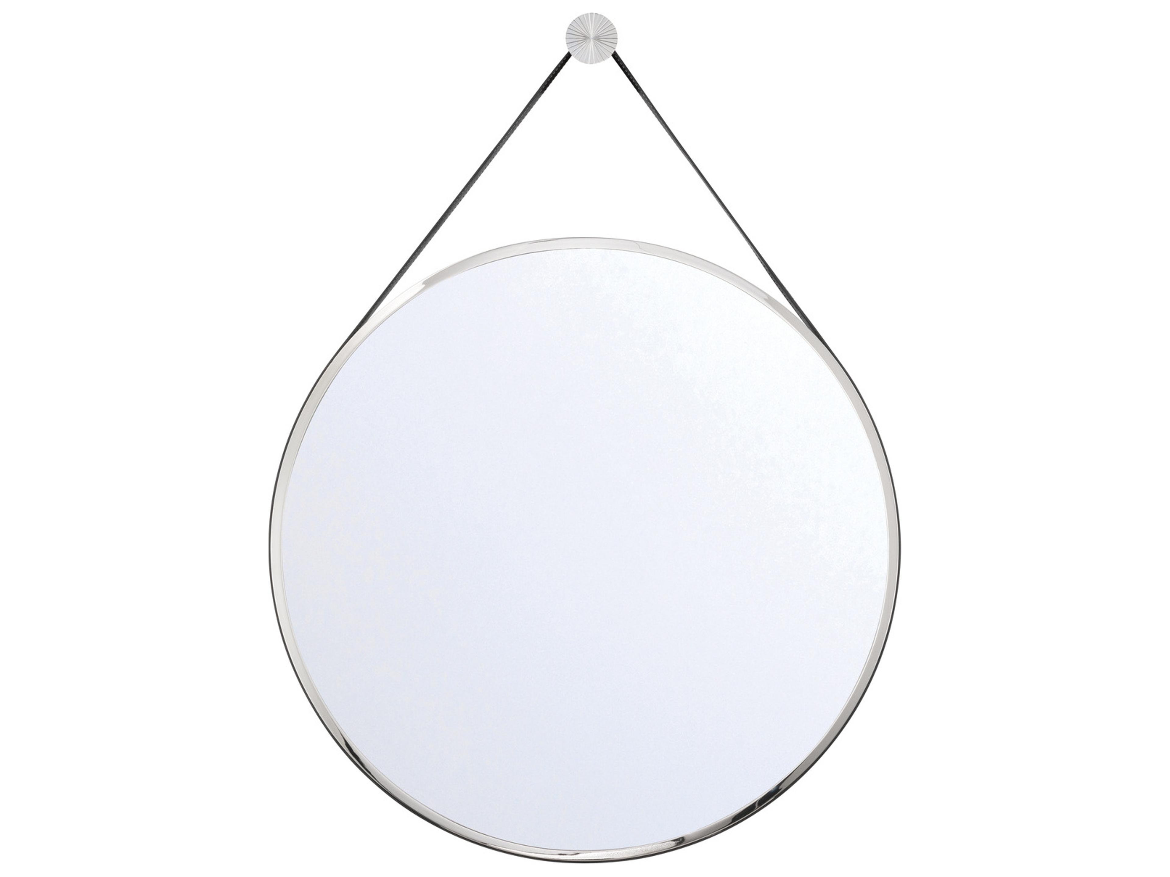 Callahan Nickel Wall Mirror Round