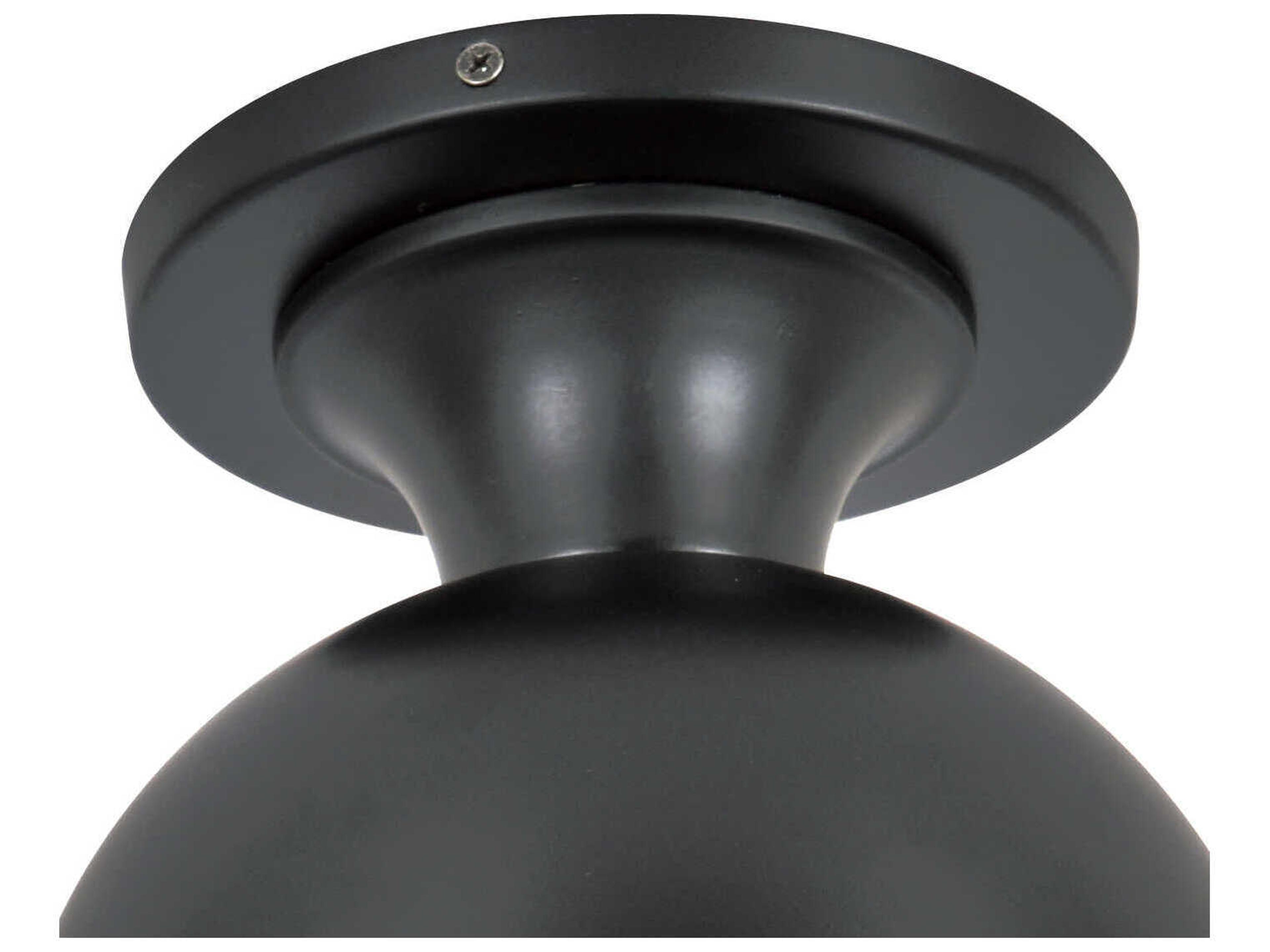 Crystorama Capsule Glass Outdoor Ceiling Light