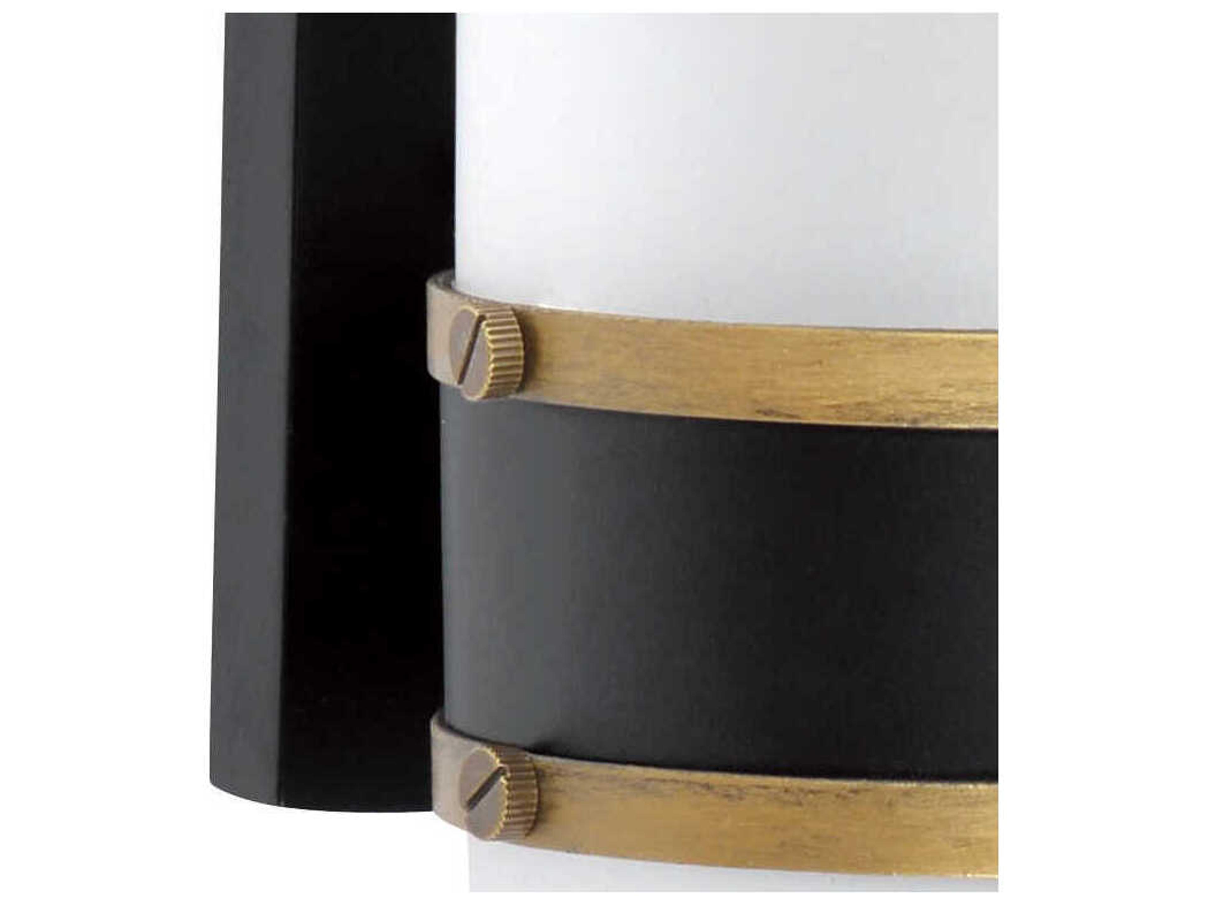 Crystorama Capsule Glass Outdoor Wall Light