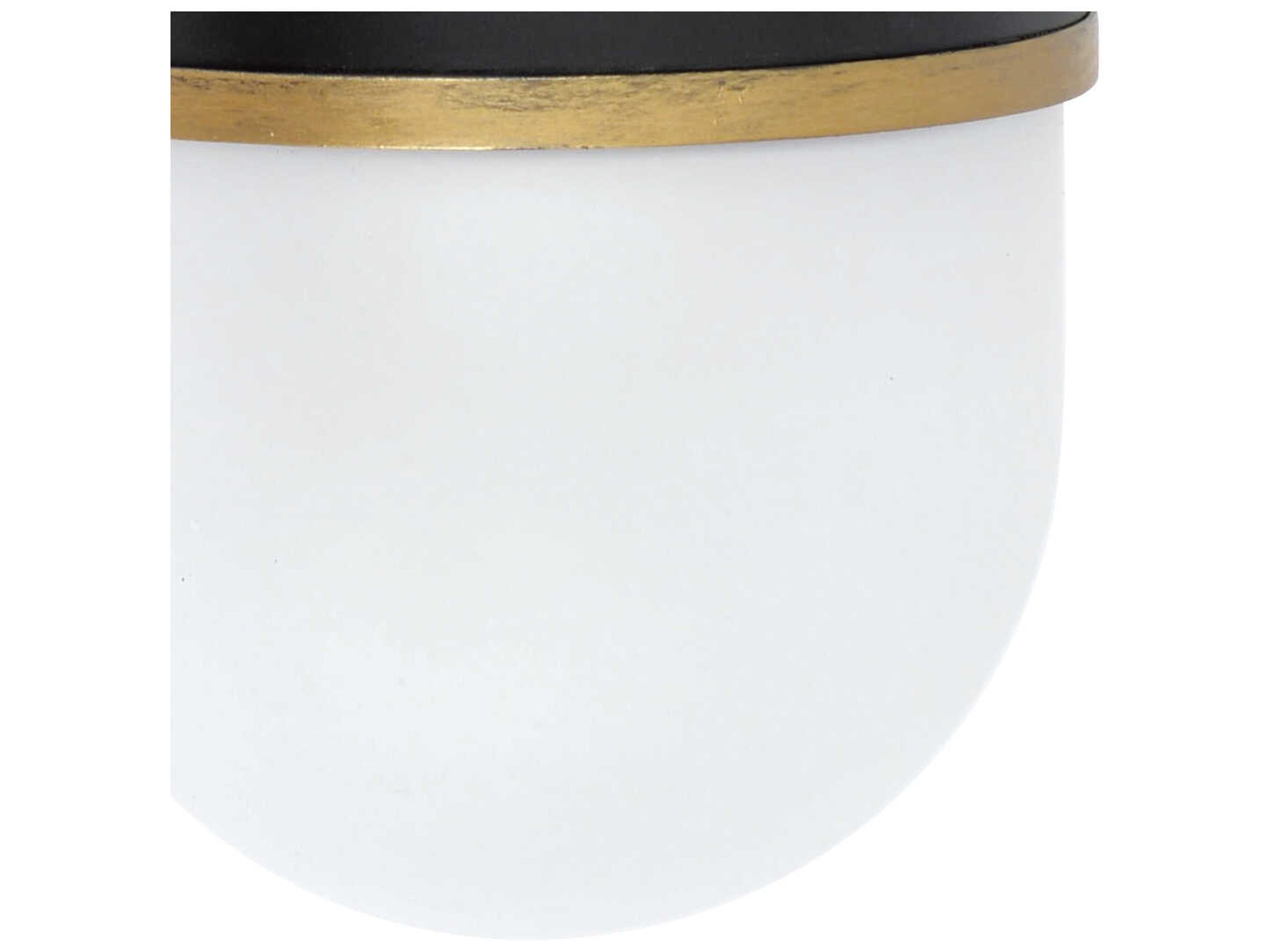 Crystorama Capsule Glass Outdoor Wall Light