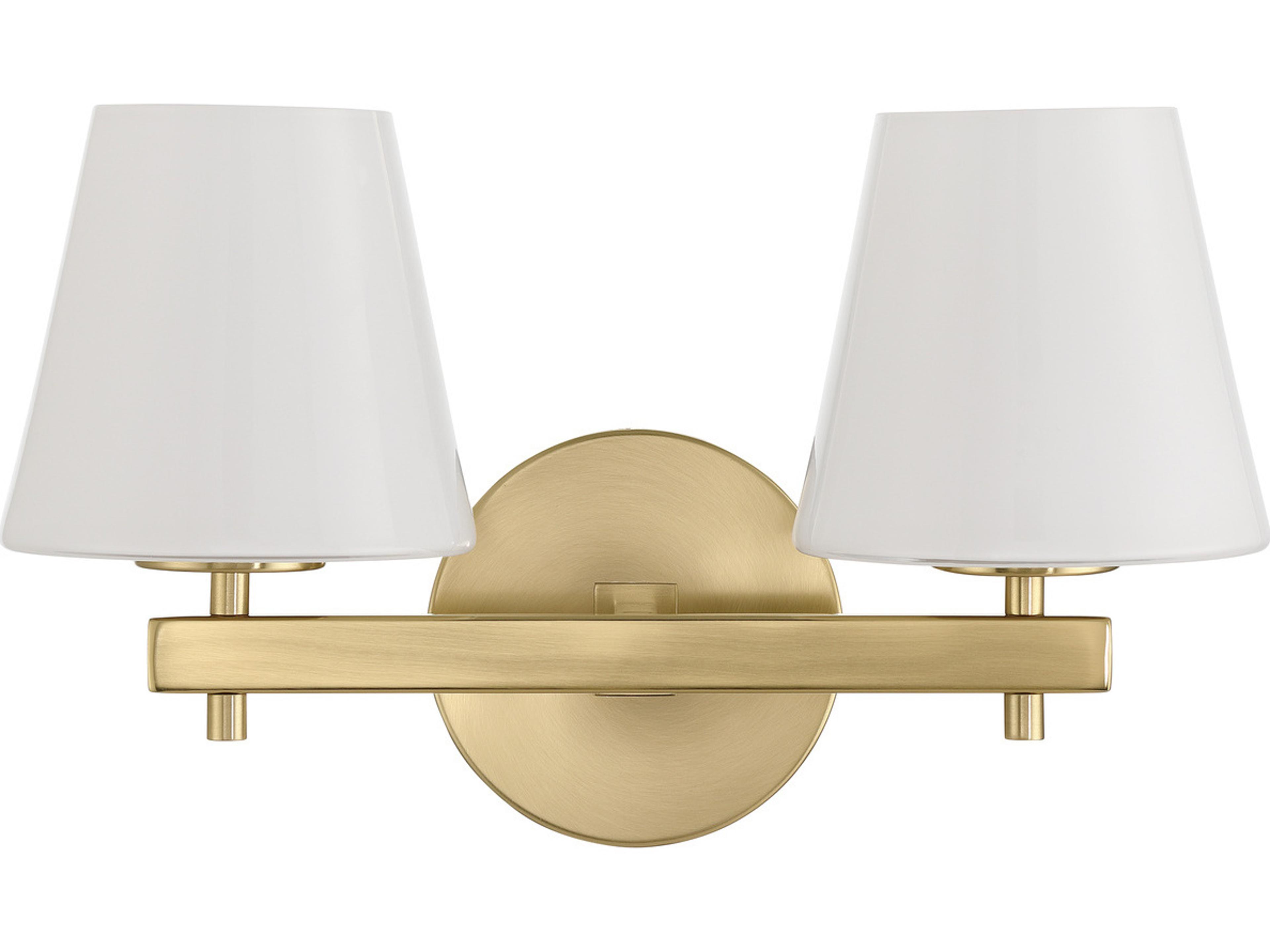 Crystorama Colton 2-Light Gold Wall Sconce