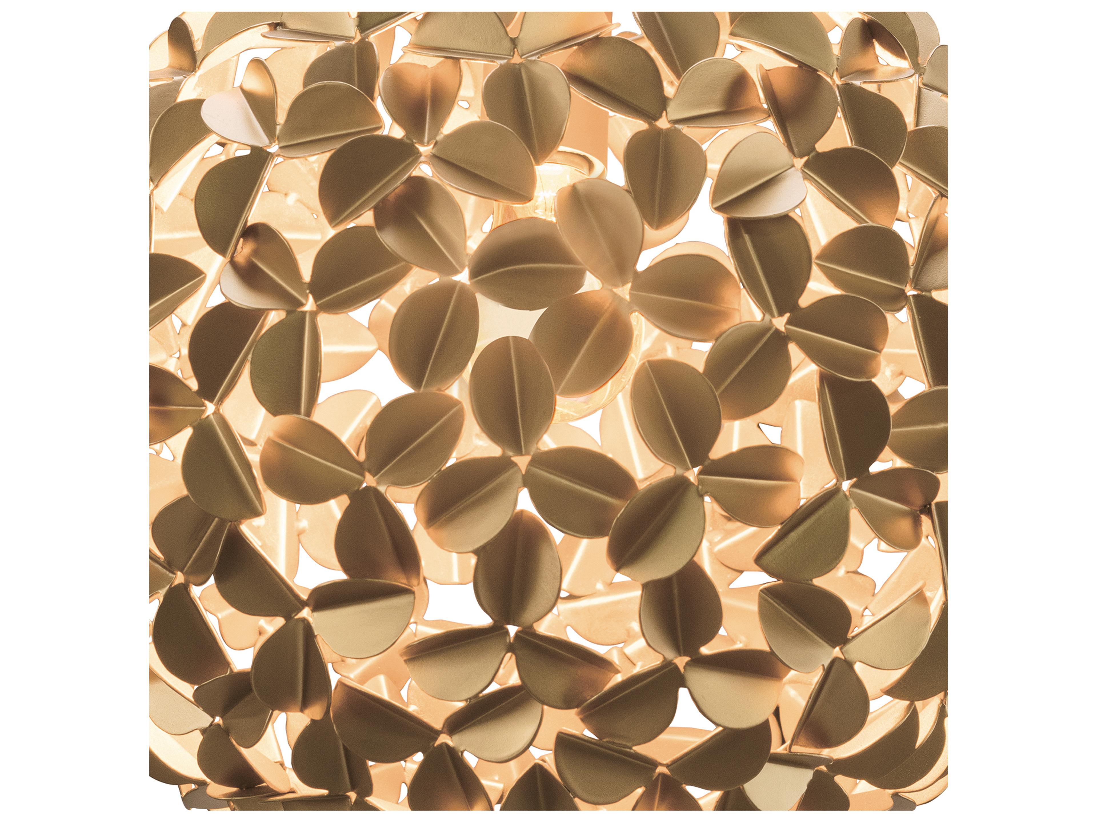 Crystorama Cora 1-Light Gold Pendant