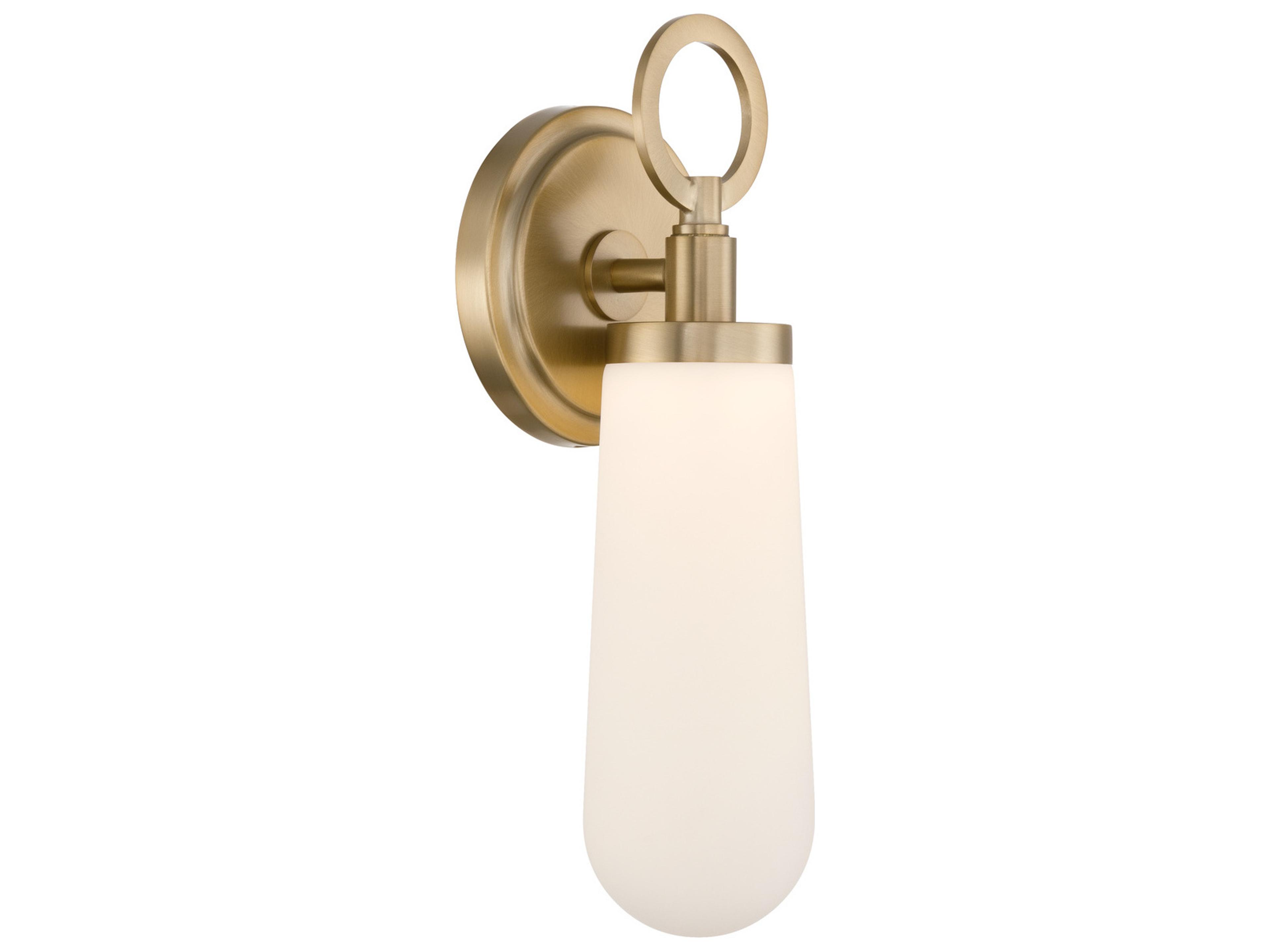 Calvin 1-Light Gold Wall Sconce