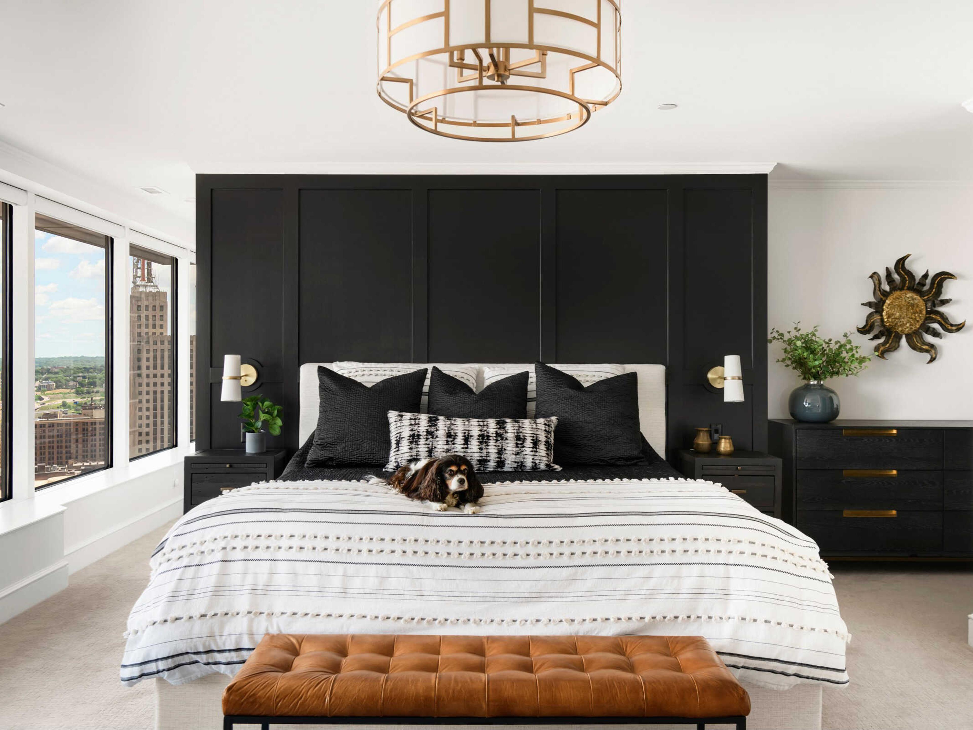 Crystorama Danielson 6-Light White Candelabra Drum Geometric Chandelier