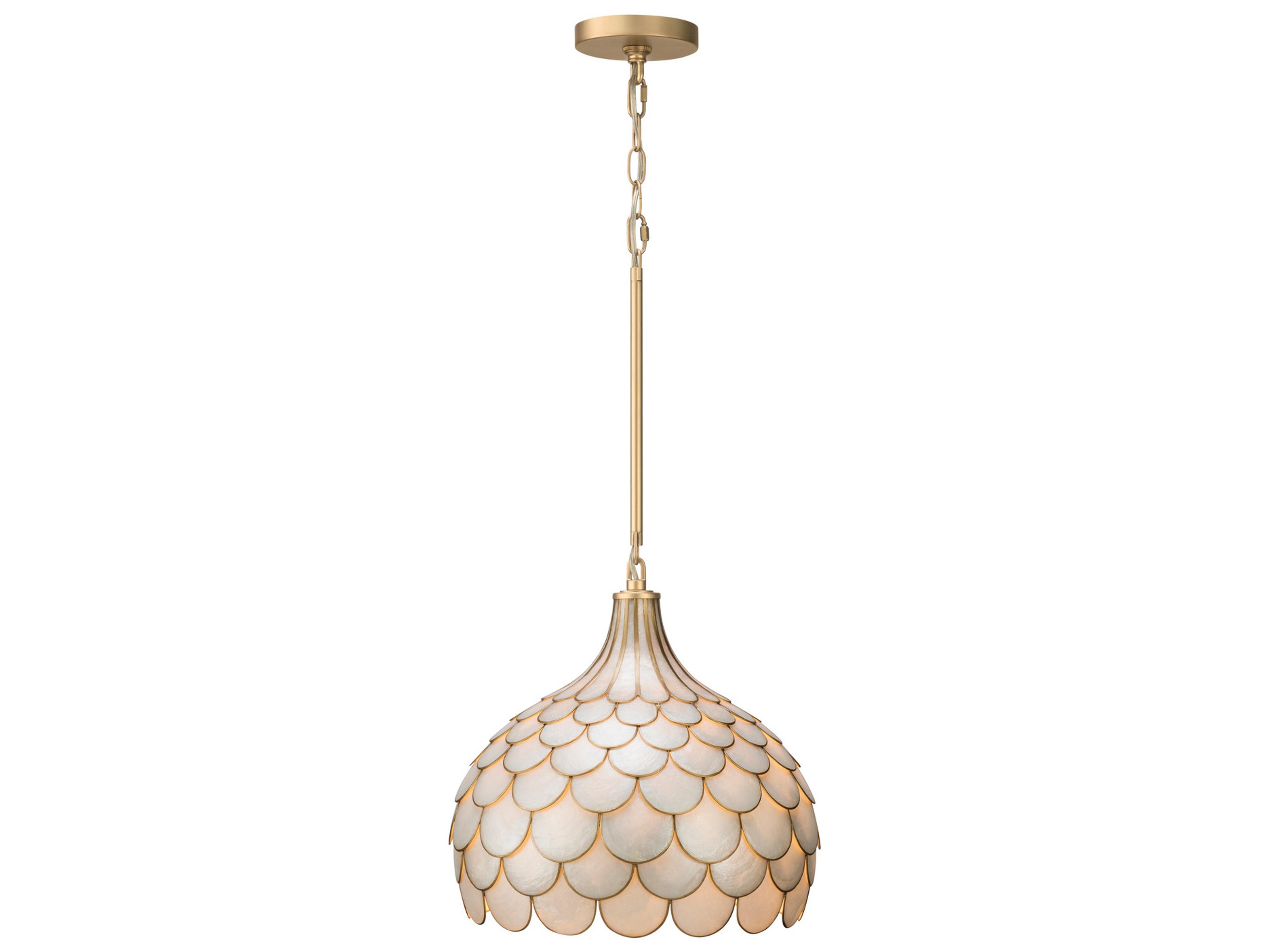 Darby 3-Light Gold Pendant
