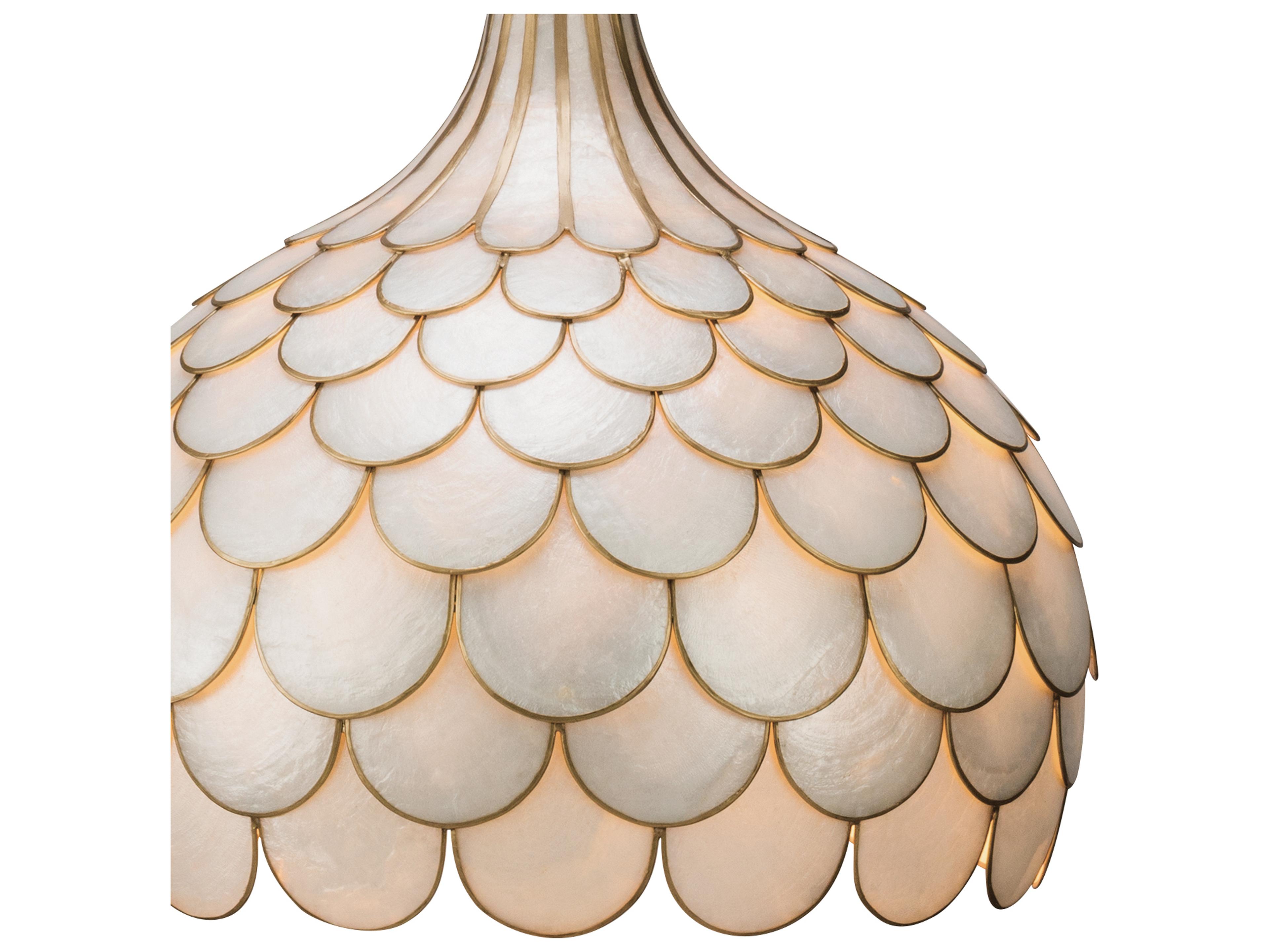 Crystorama Darby 3-Light Gold Pendant