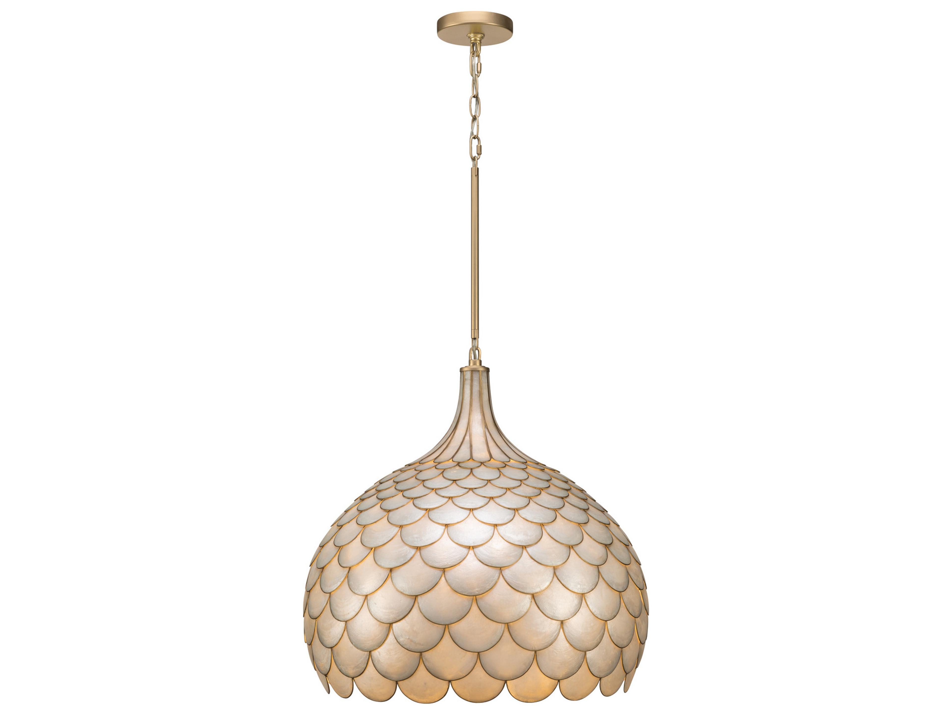 Darby 5-Light Gold Pendant