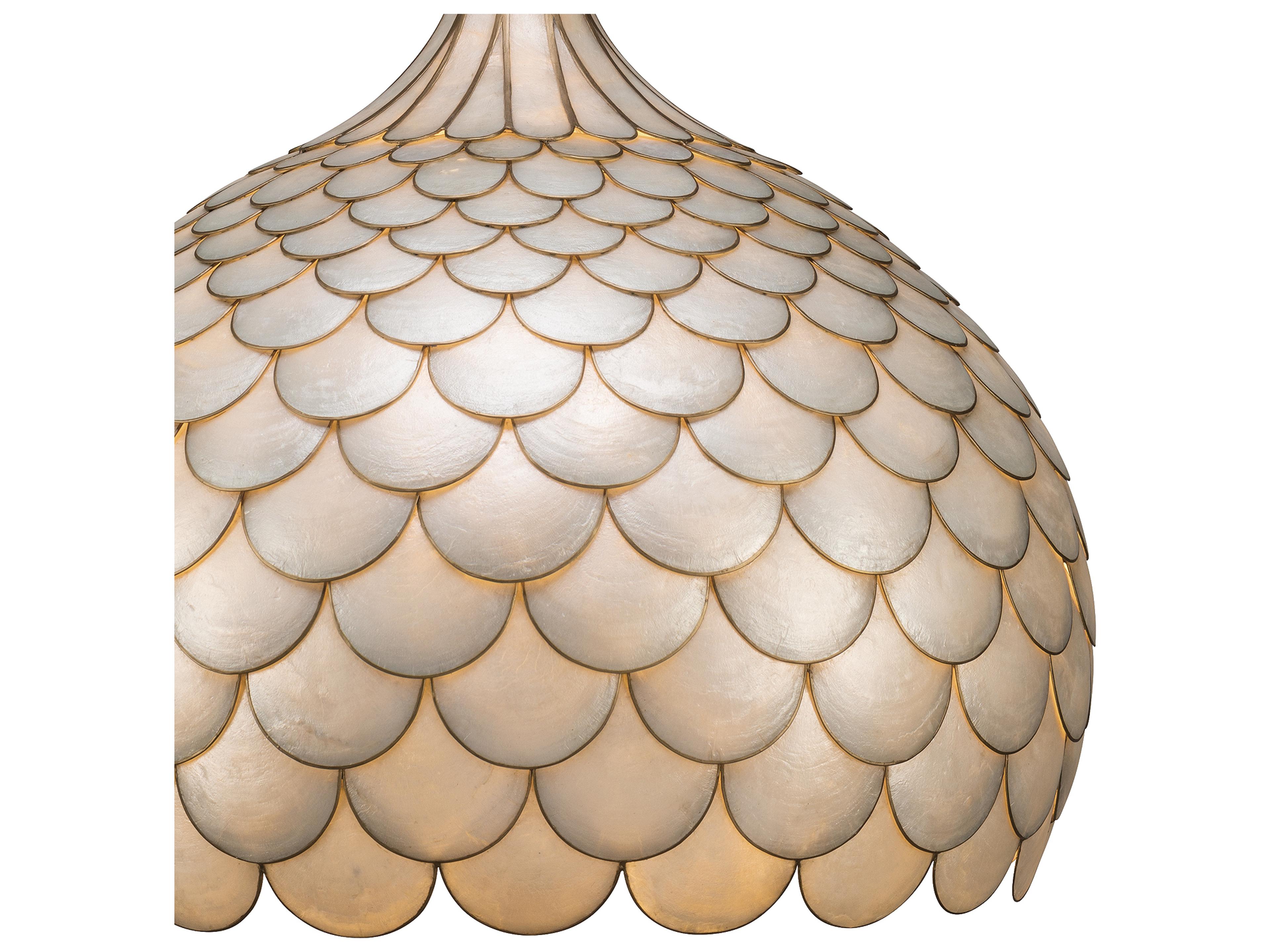 Crystorama Darby 5-Light Gold Pendant