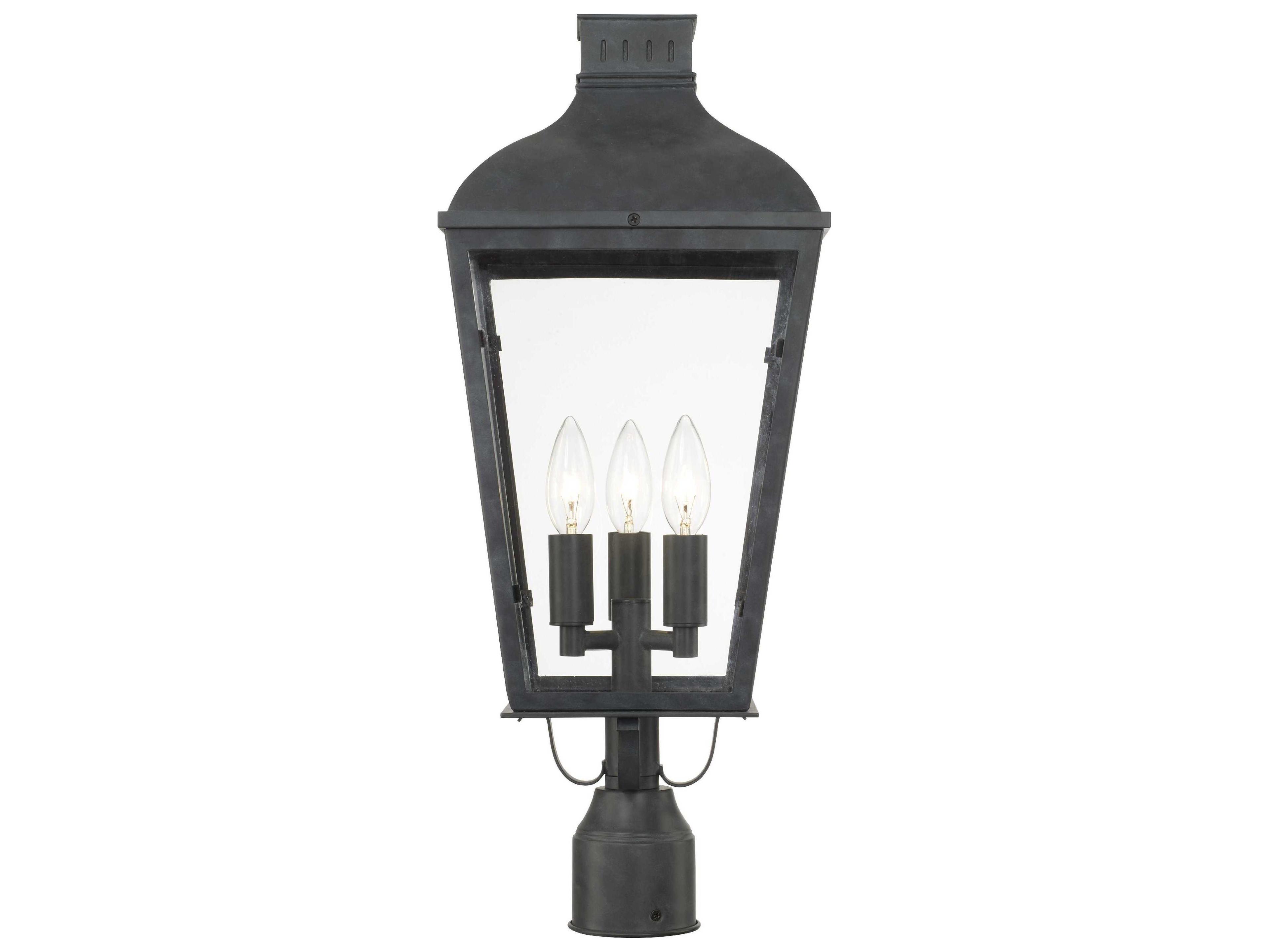Crystorama Dumont 3 - Light Outdoor Post Light