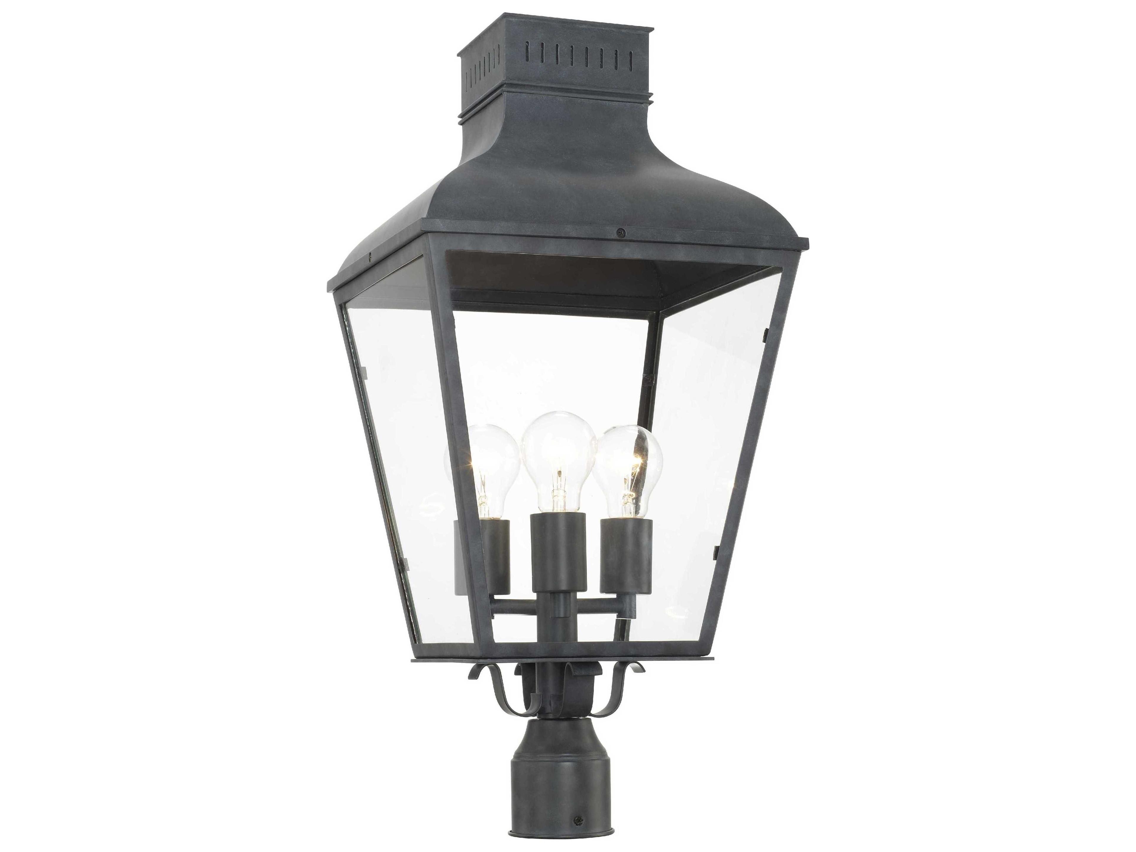 Dumont 3 - Light Outdoor Post Light