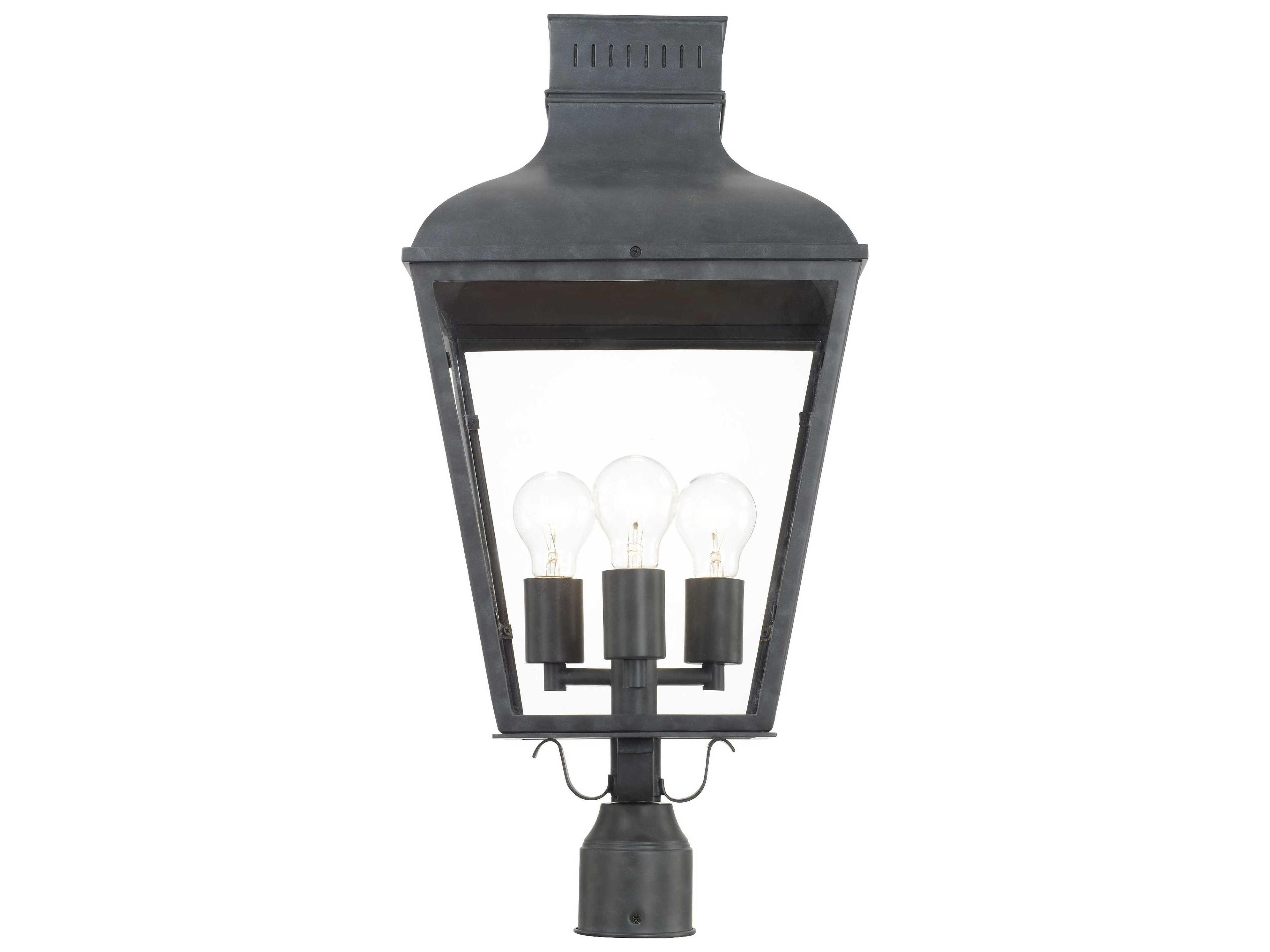 Crystorama Dumont 3 - Light Outdoor Post Light