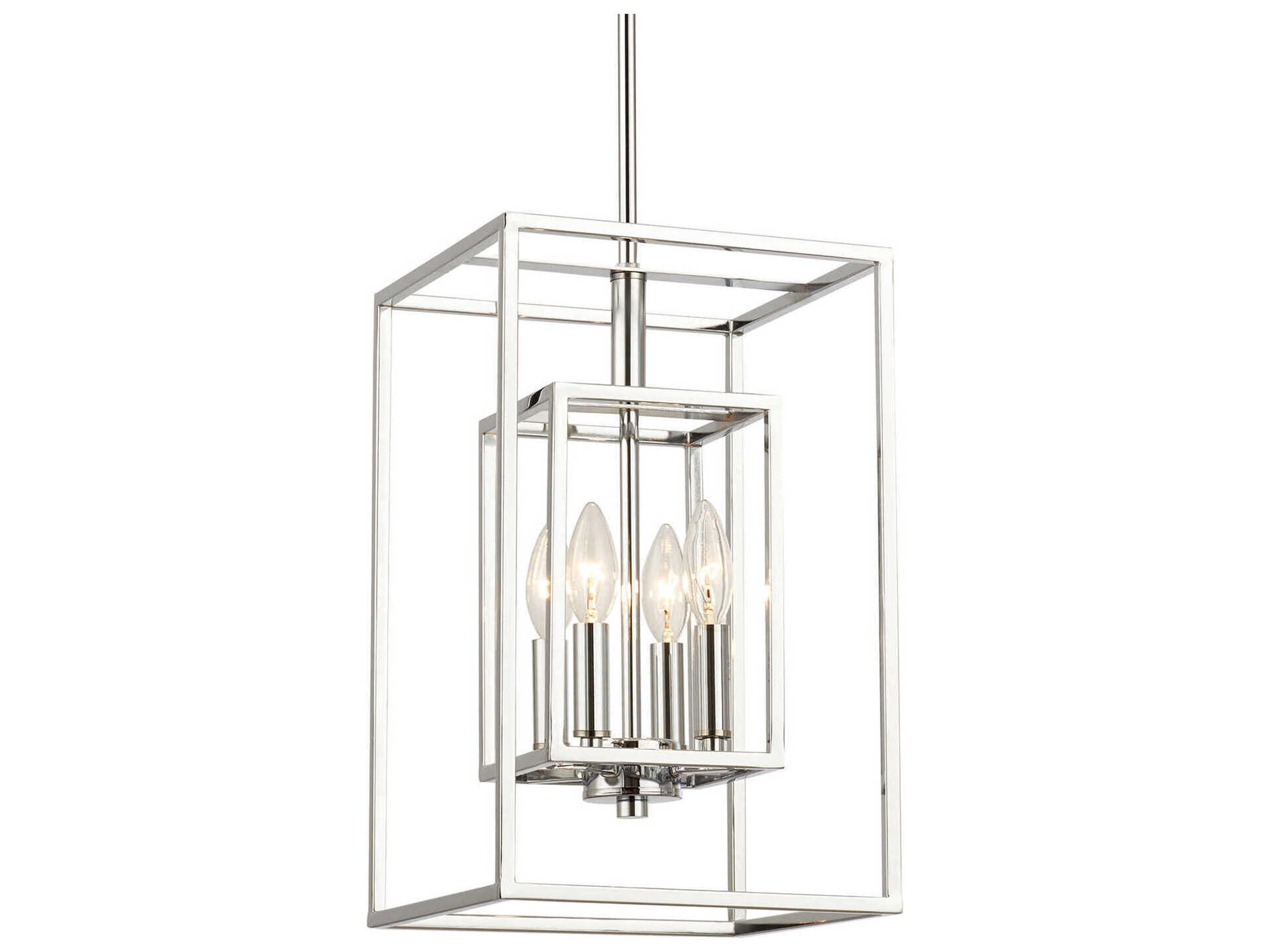 Kai 4-Light Polished Chrome Mini Pendant