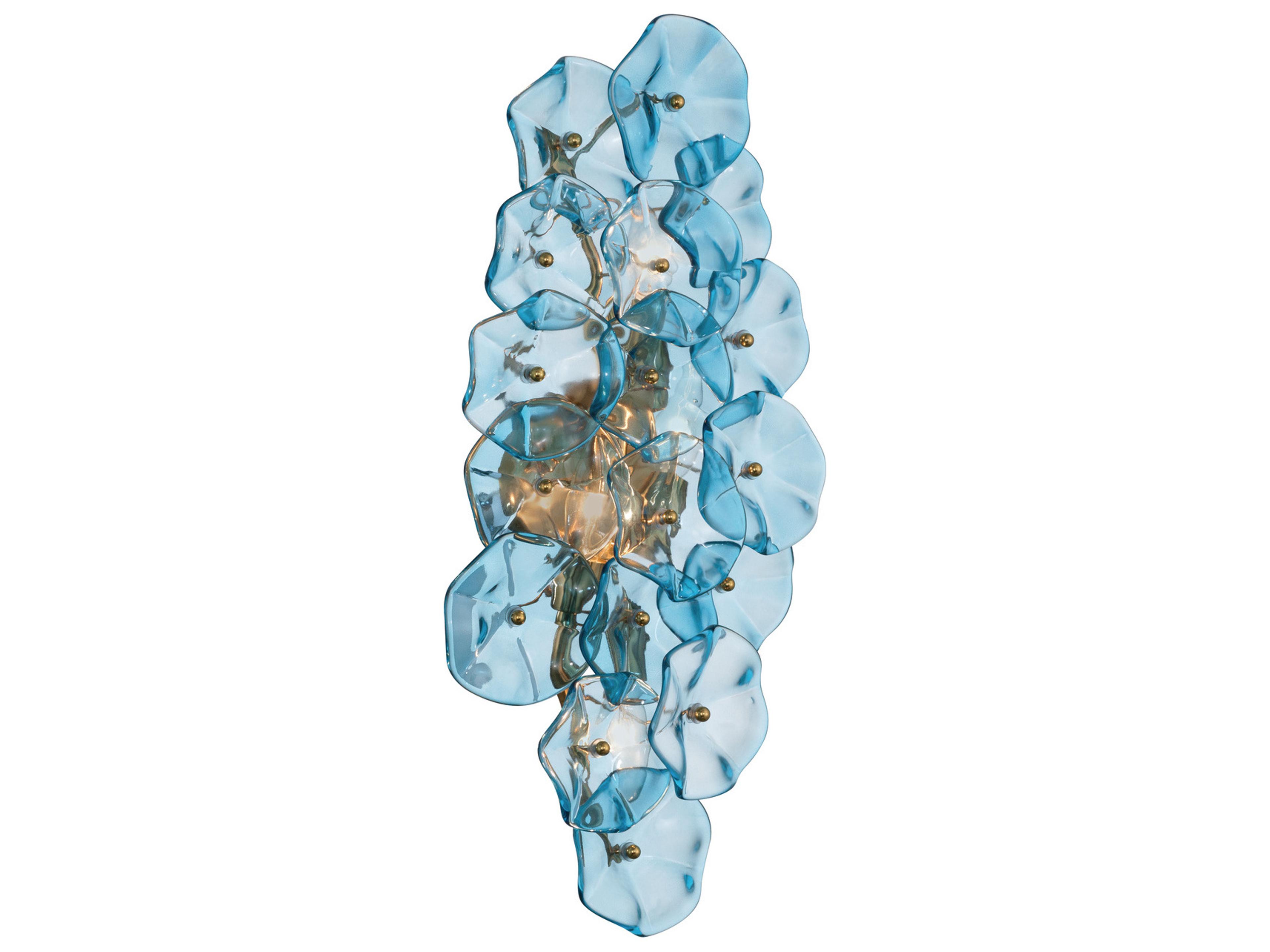 Esme 4-Light Blue Wall Sconce