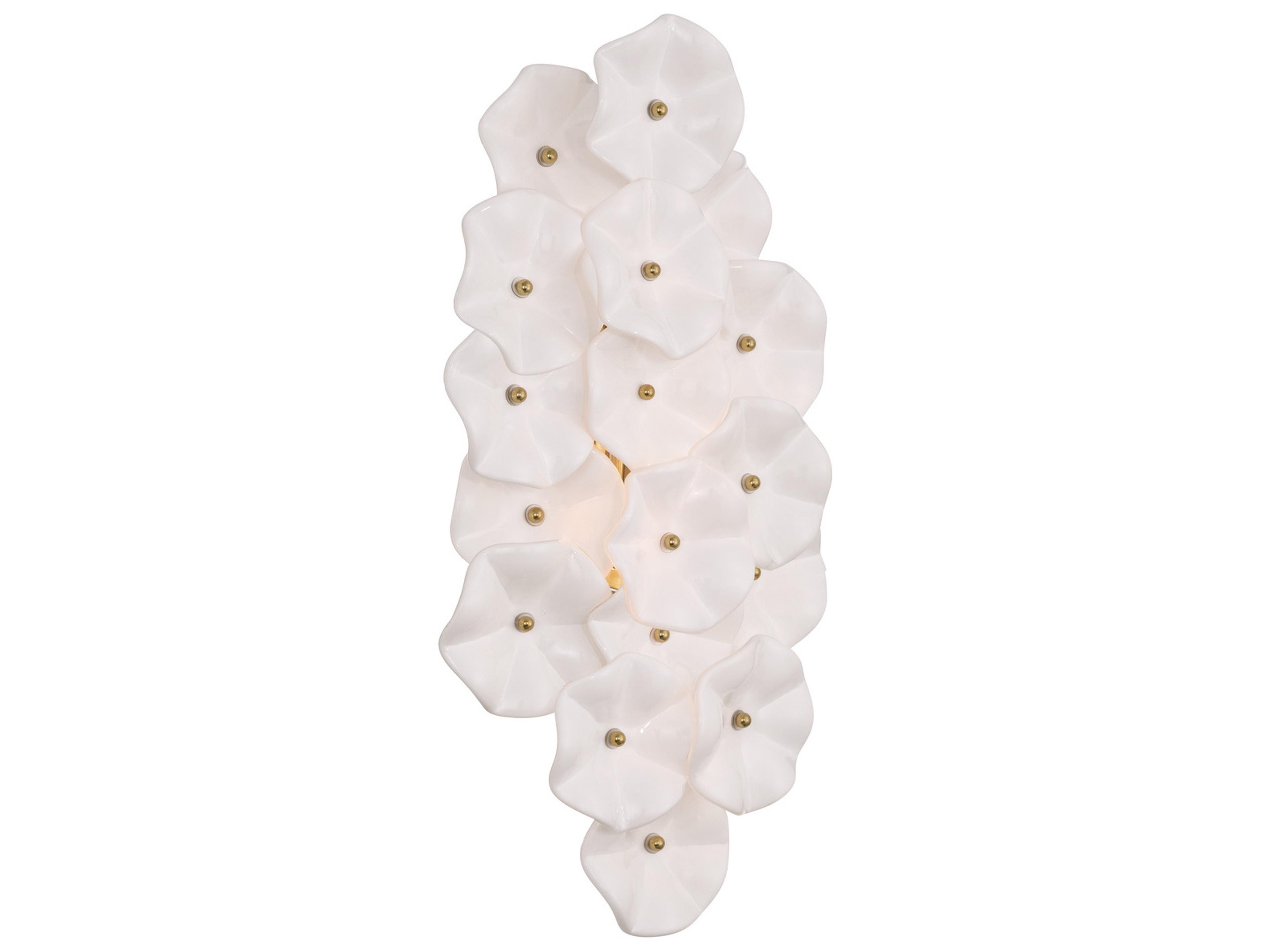 Esme 4-Light White Wall Sconce
