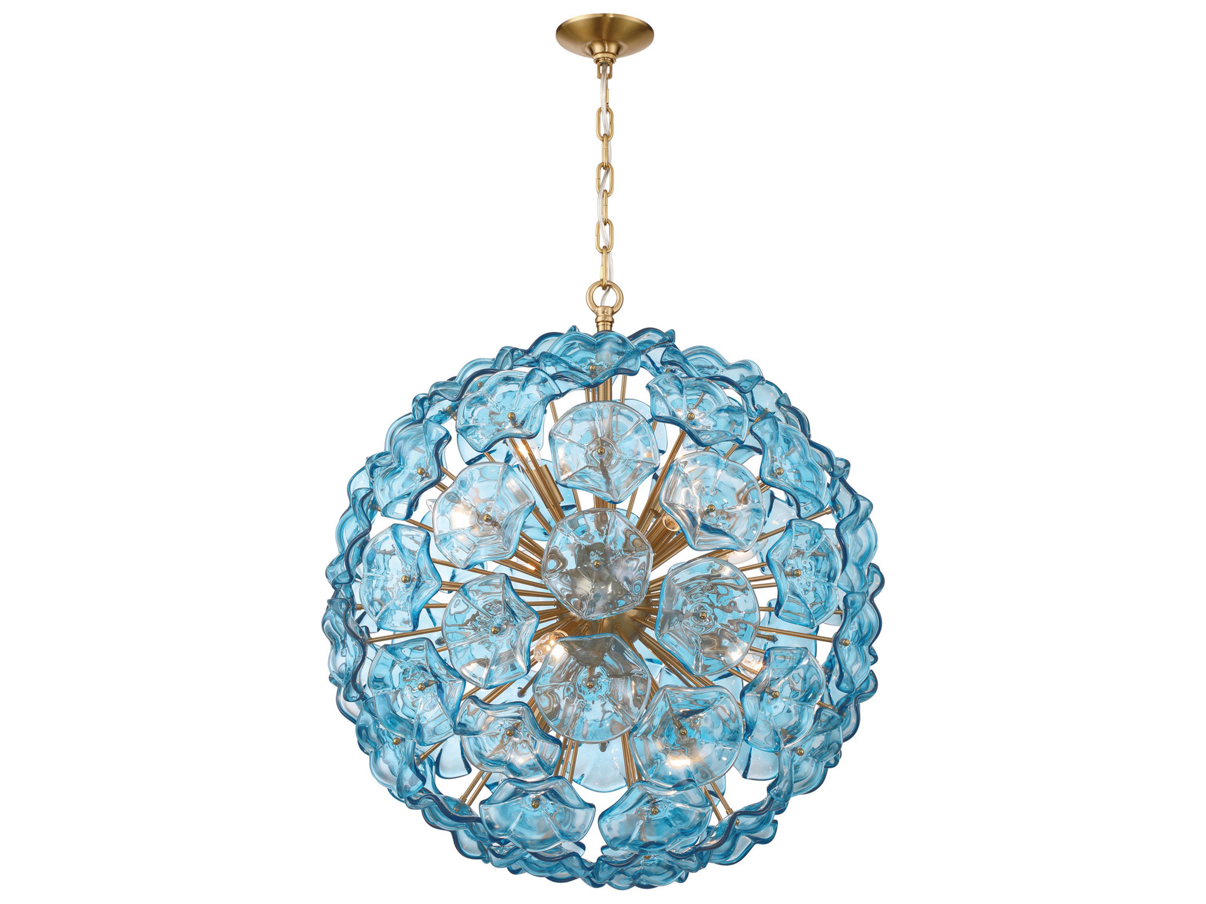 Esme 12-Light Blue Pendant