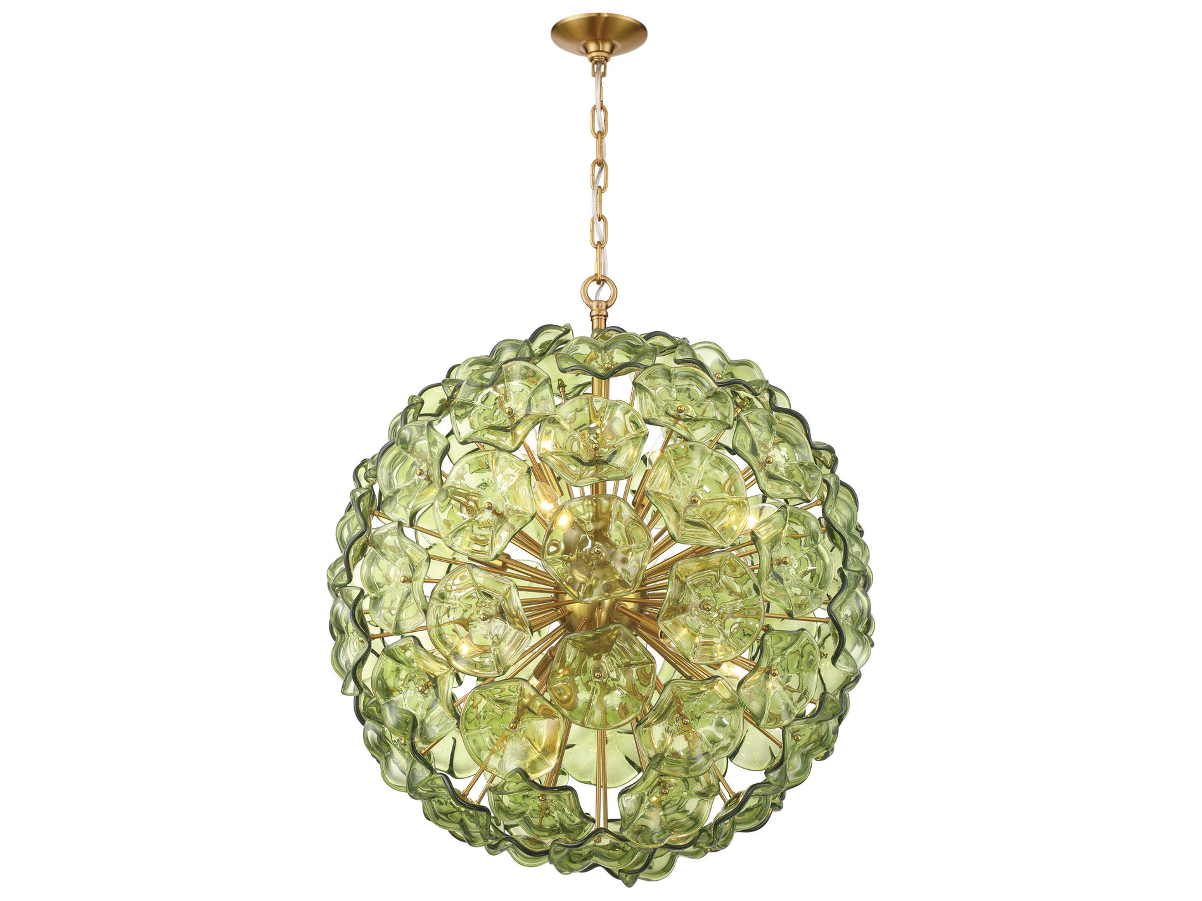 Esme 12-Light Green Pendant