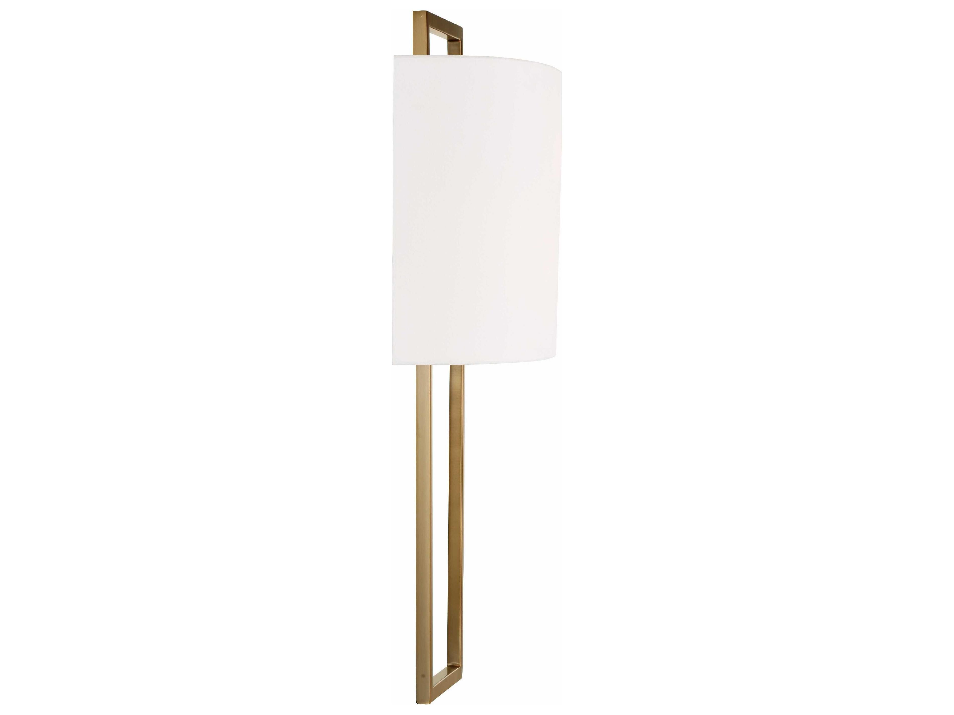 Crystorama Fremont 2-Light Vibrant Gold Wall Sconce