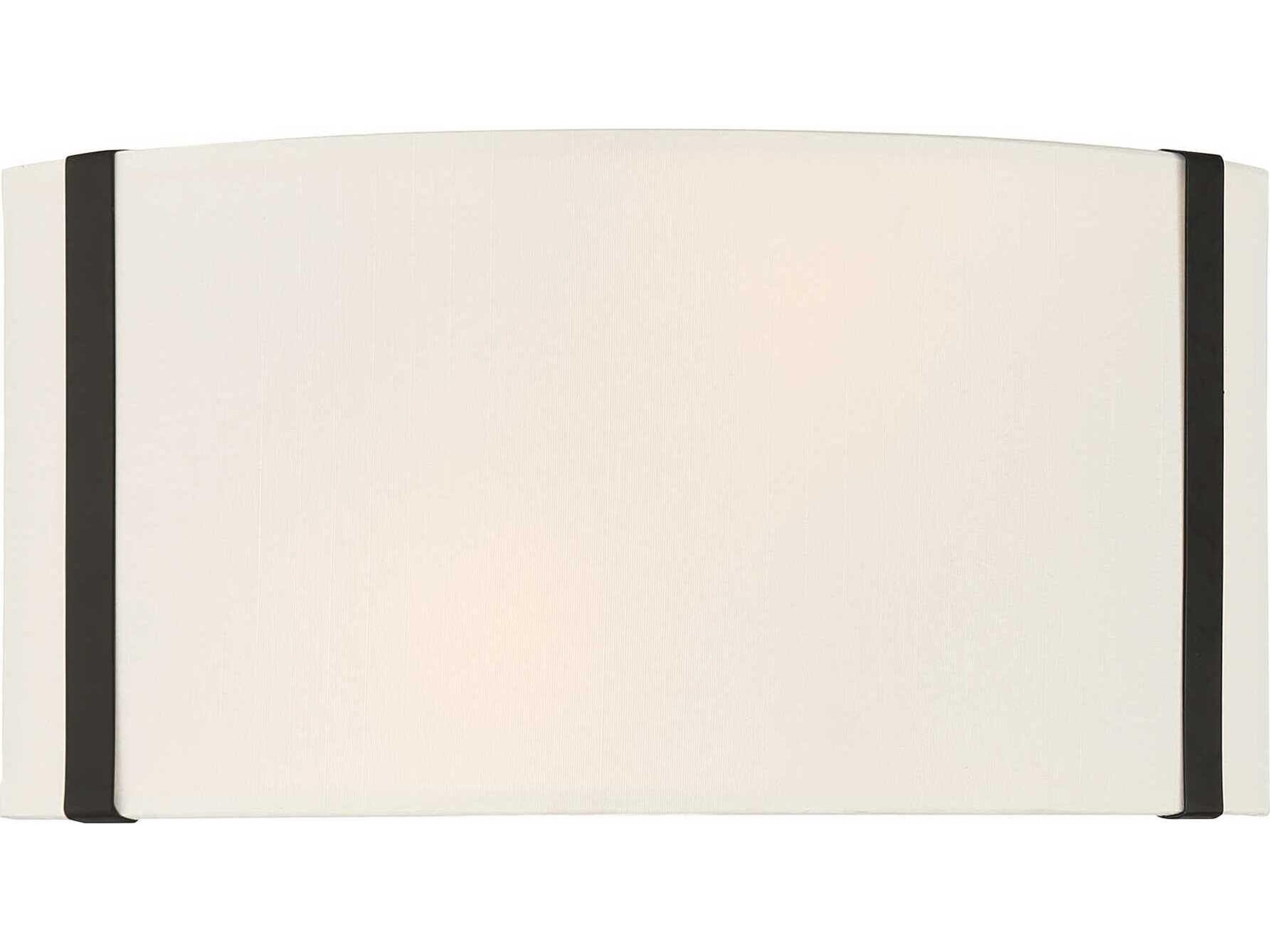 Fulton 2-Light Black Wall Sconce