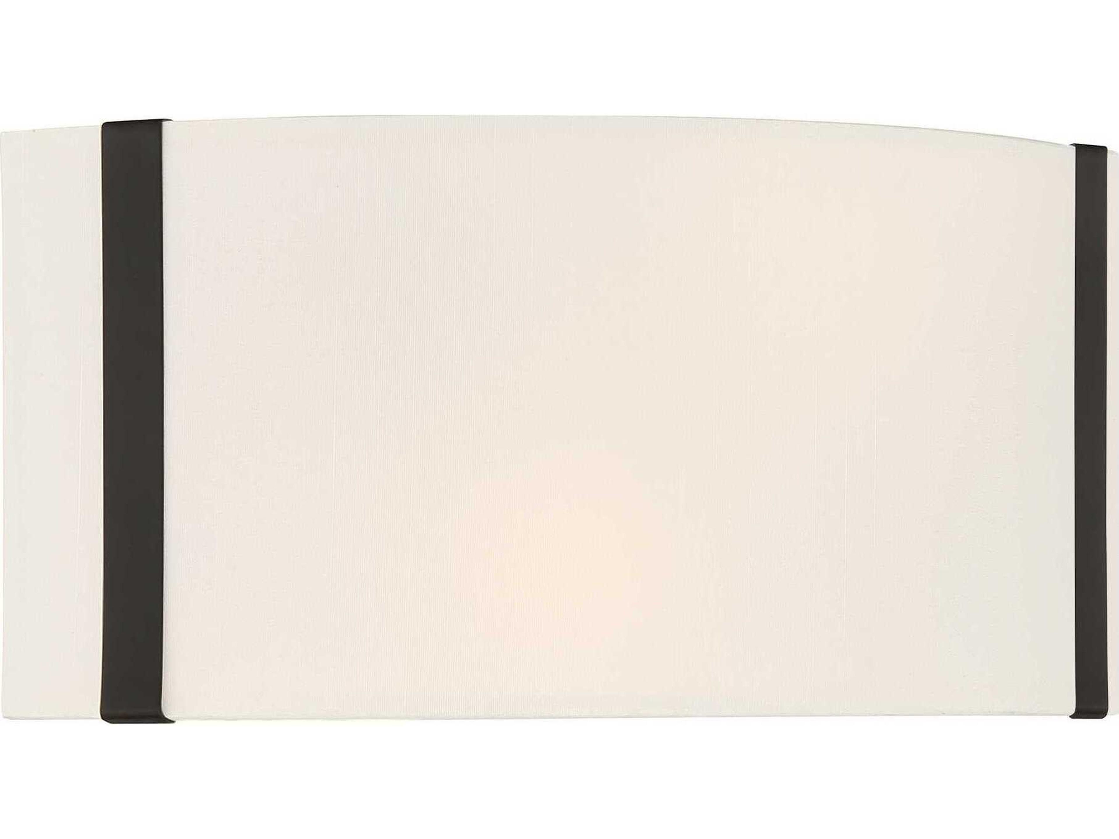 Crystorama Fulton 2-Light Black Wall Sconce