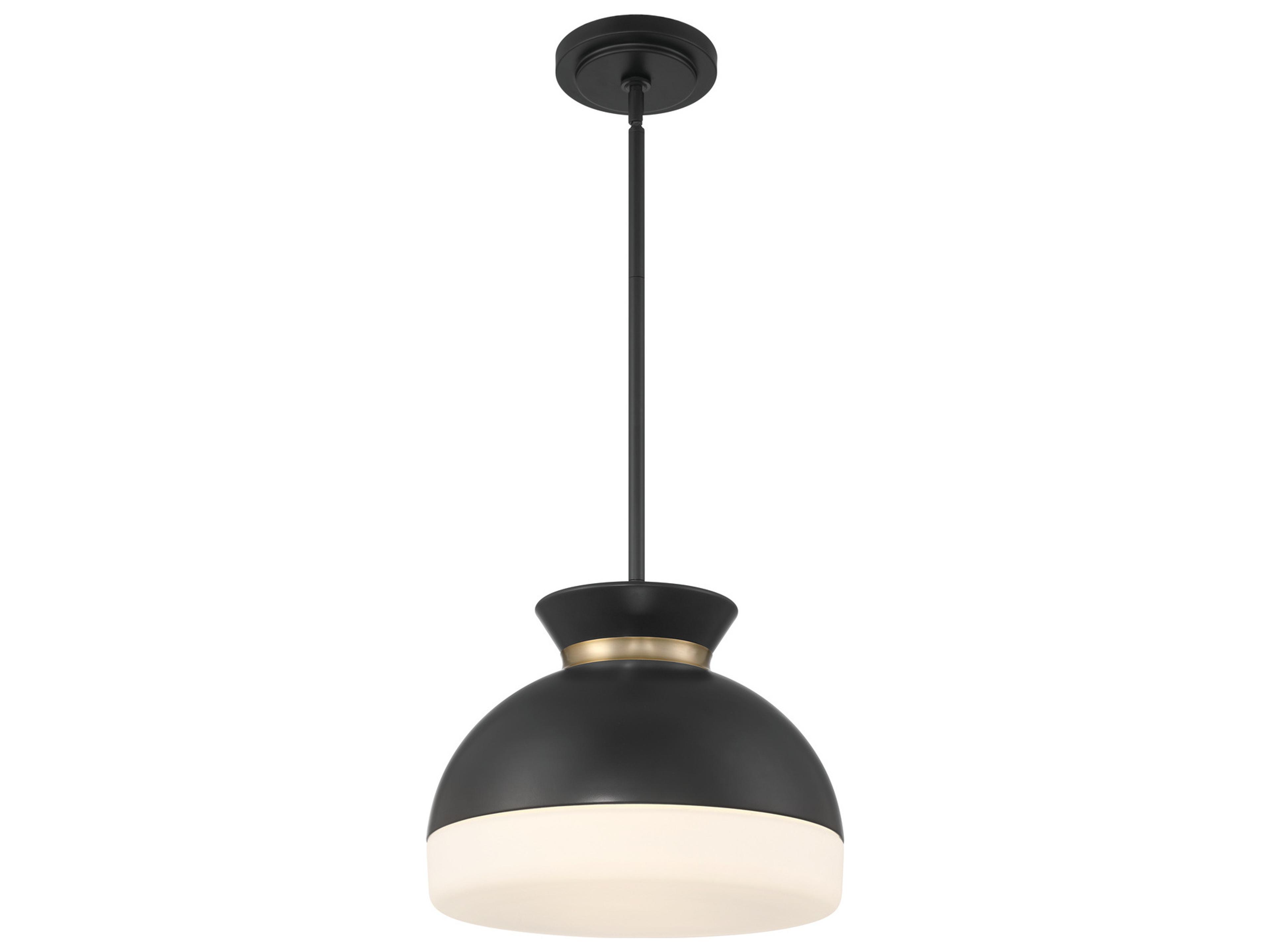 Gidget 2-Light Black Pendant