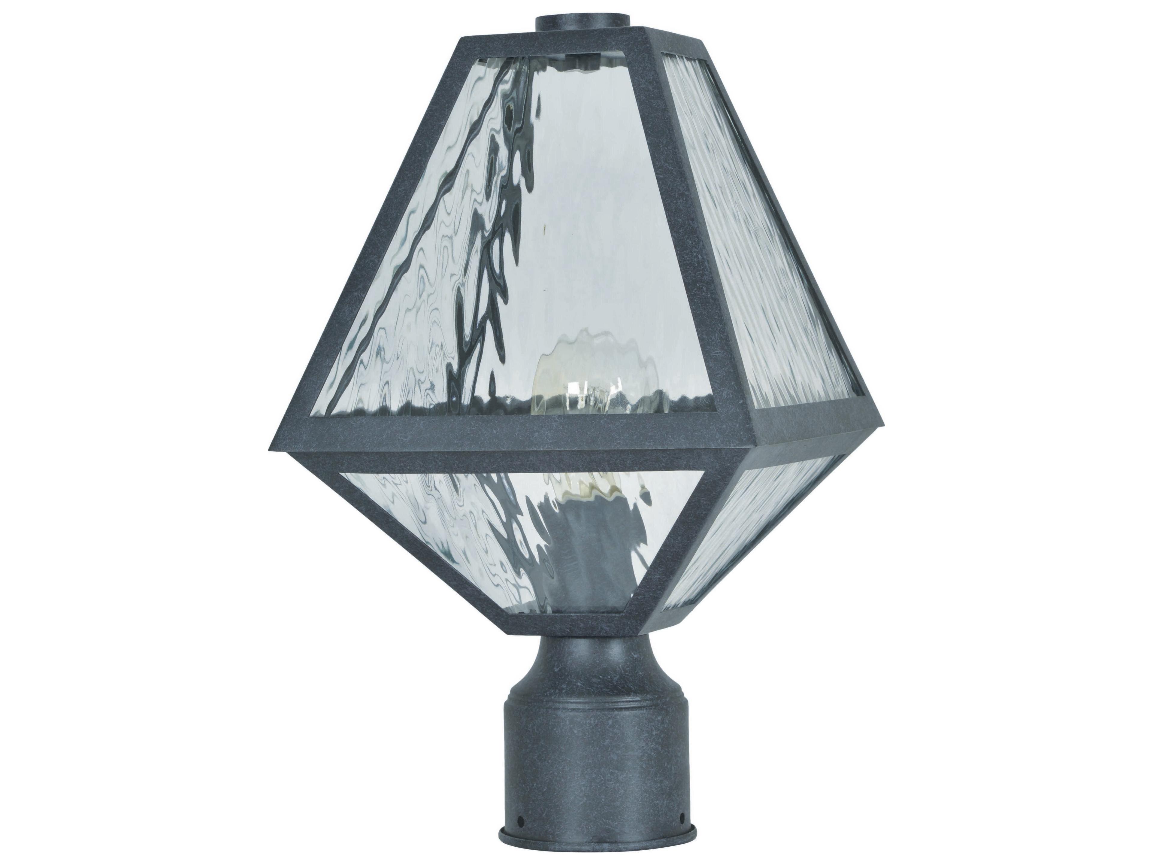Crystorama Glacier 1 - Light Outdoor Post Light