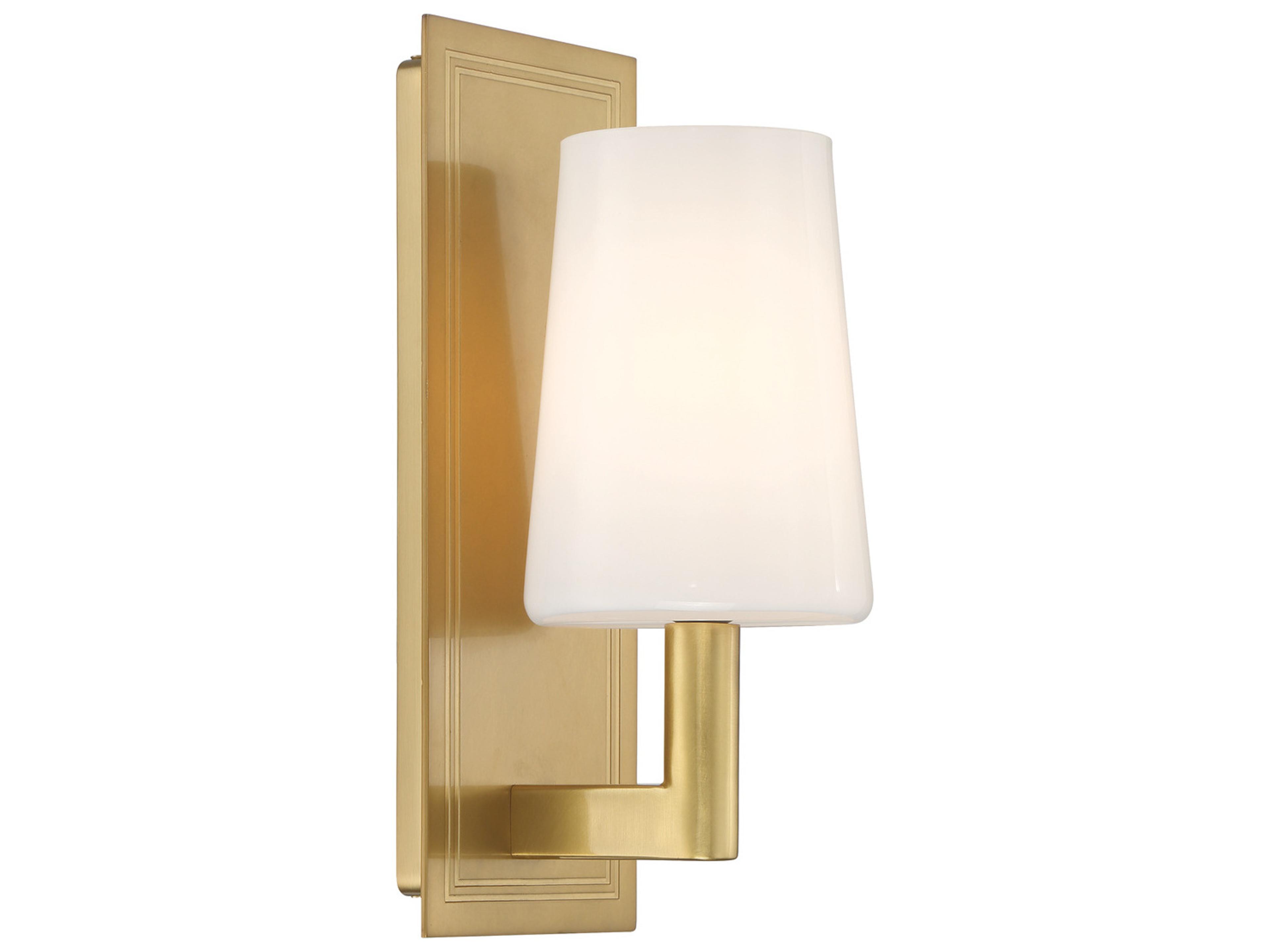 Hogan 1-Light Gold Wall Sconce
