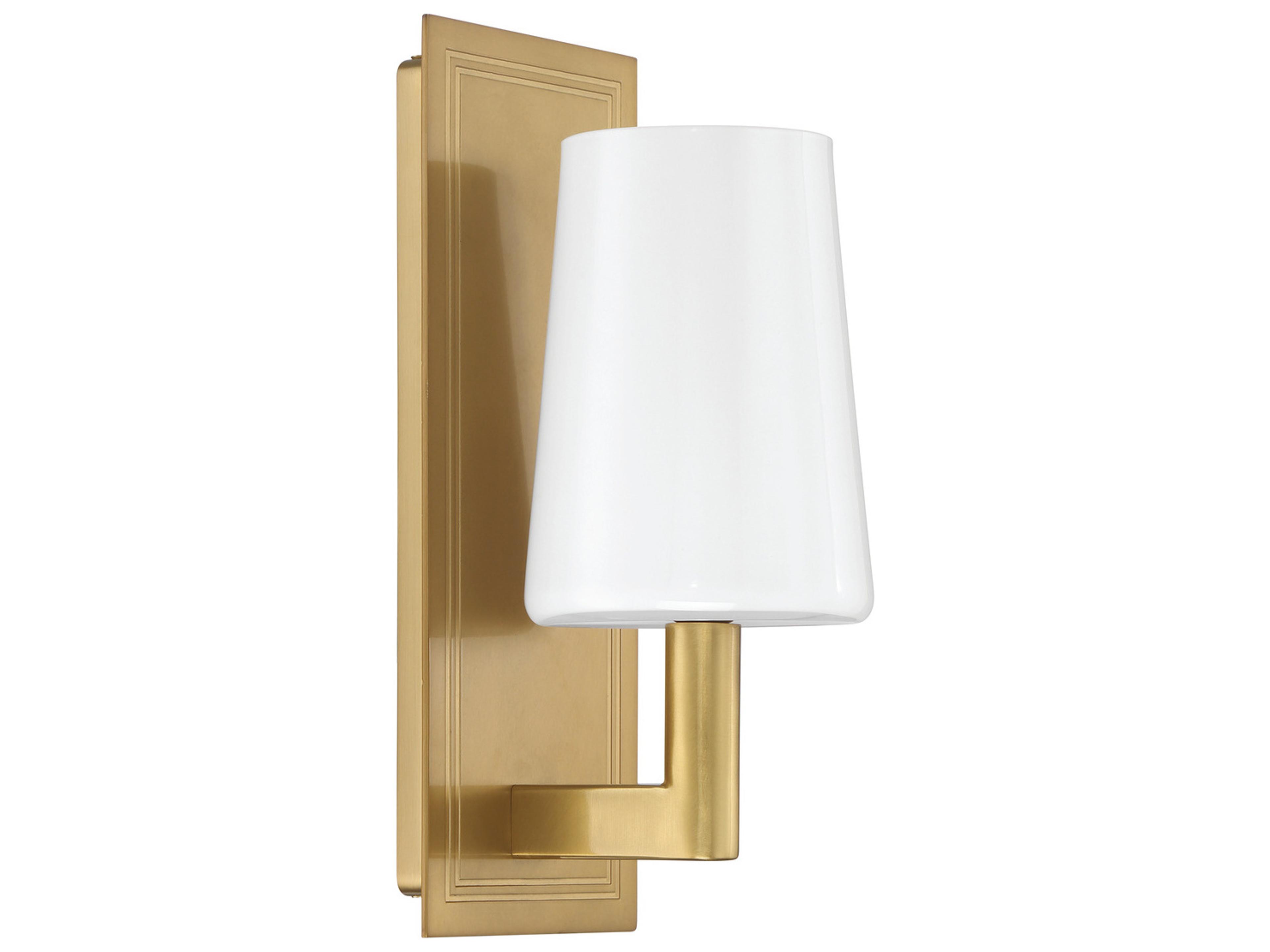 Crystorama Hogan 1-Light Gold Wall Sconce