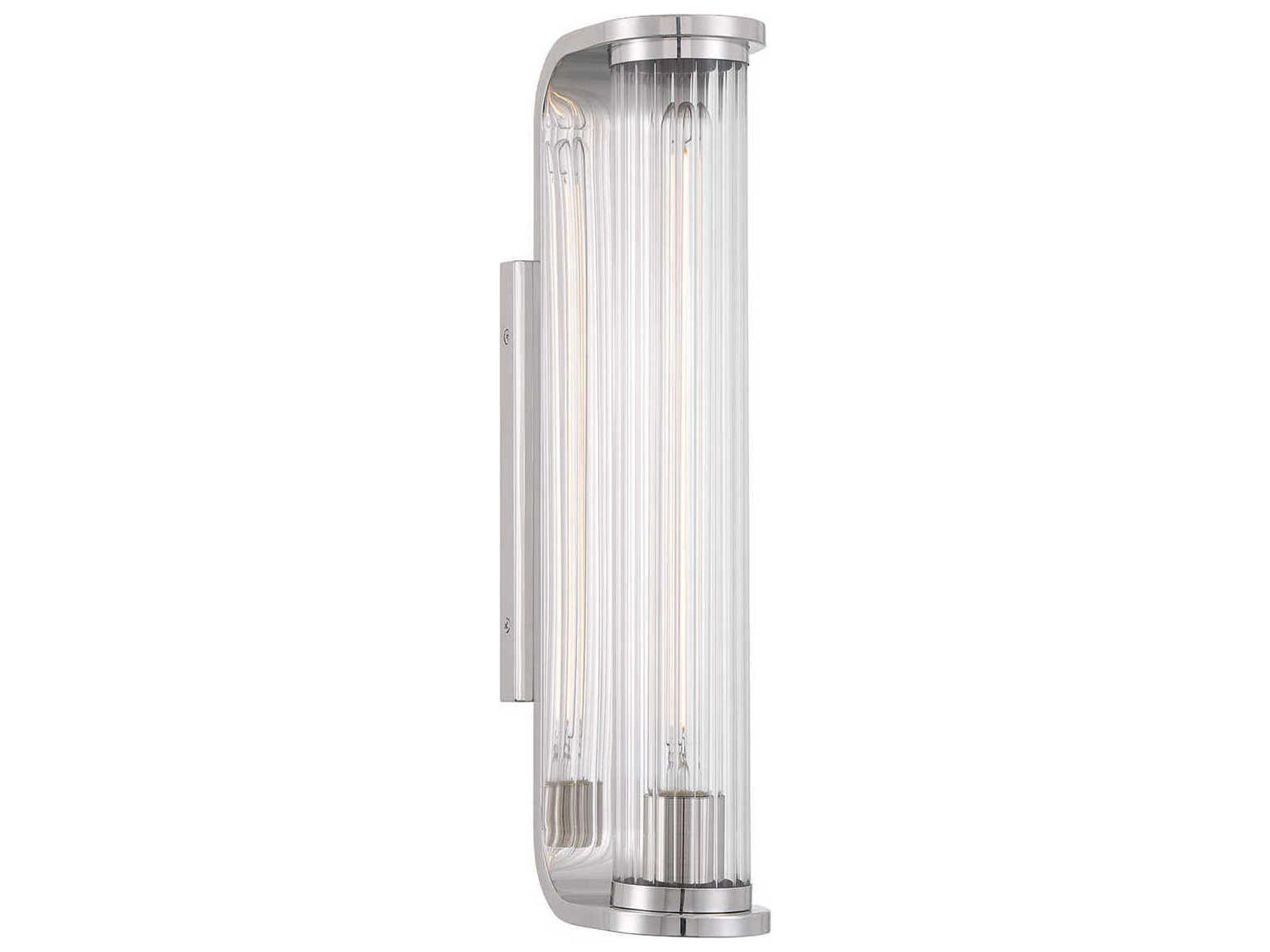 Jarvis 1-Light Polished Nickel Wall Sconce