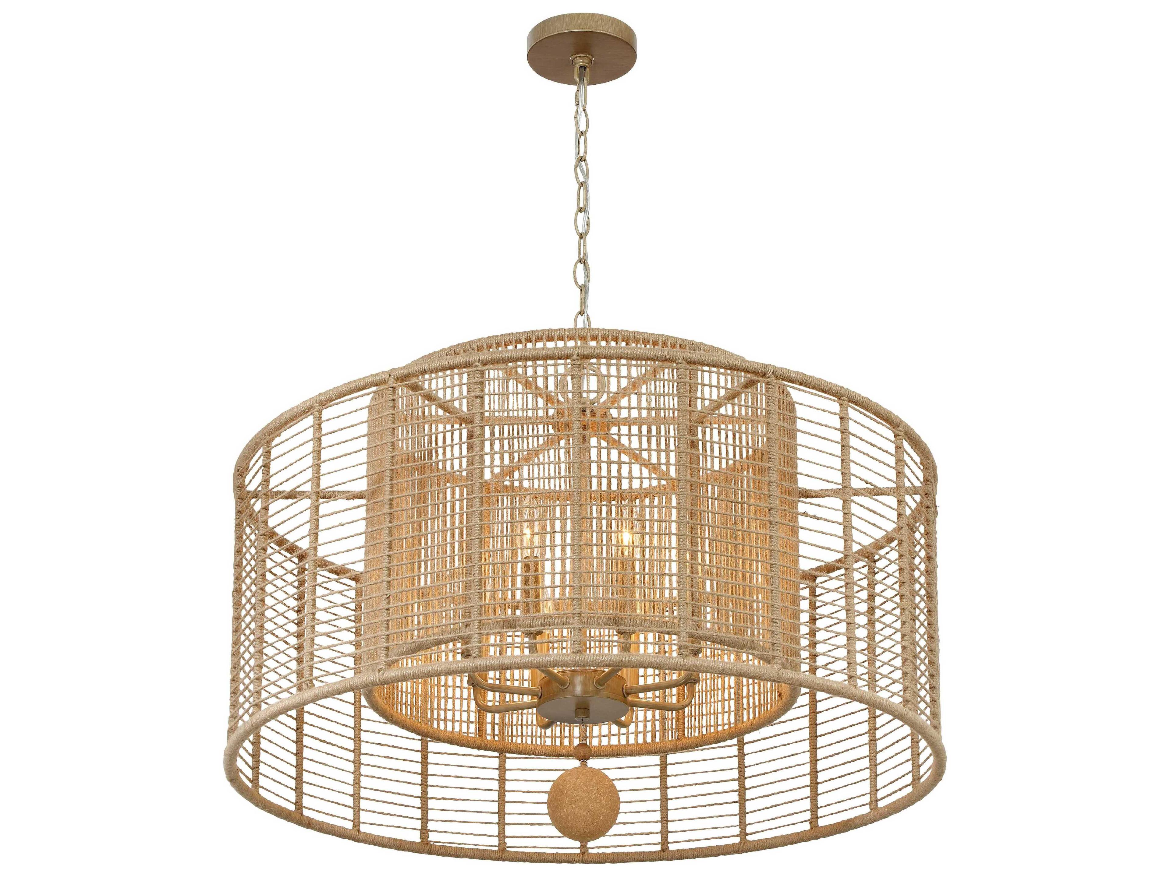 Crystorama Jayna 8-Light Burnished Silver Candelabra Chandelier