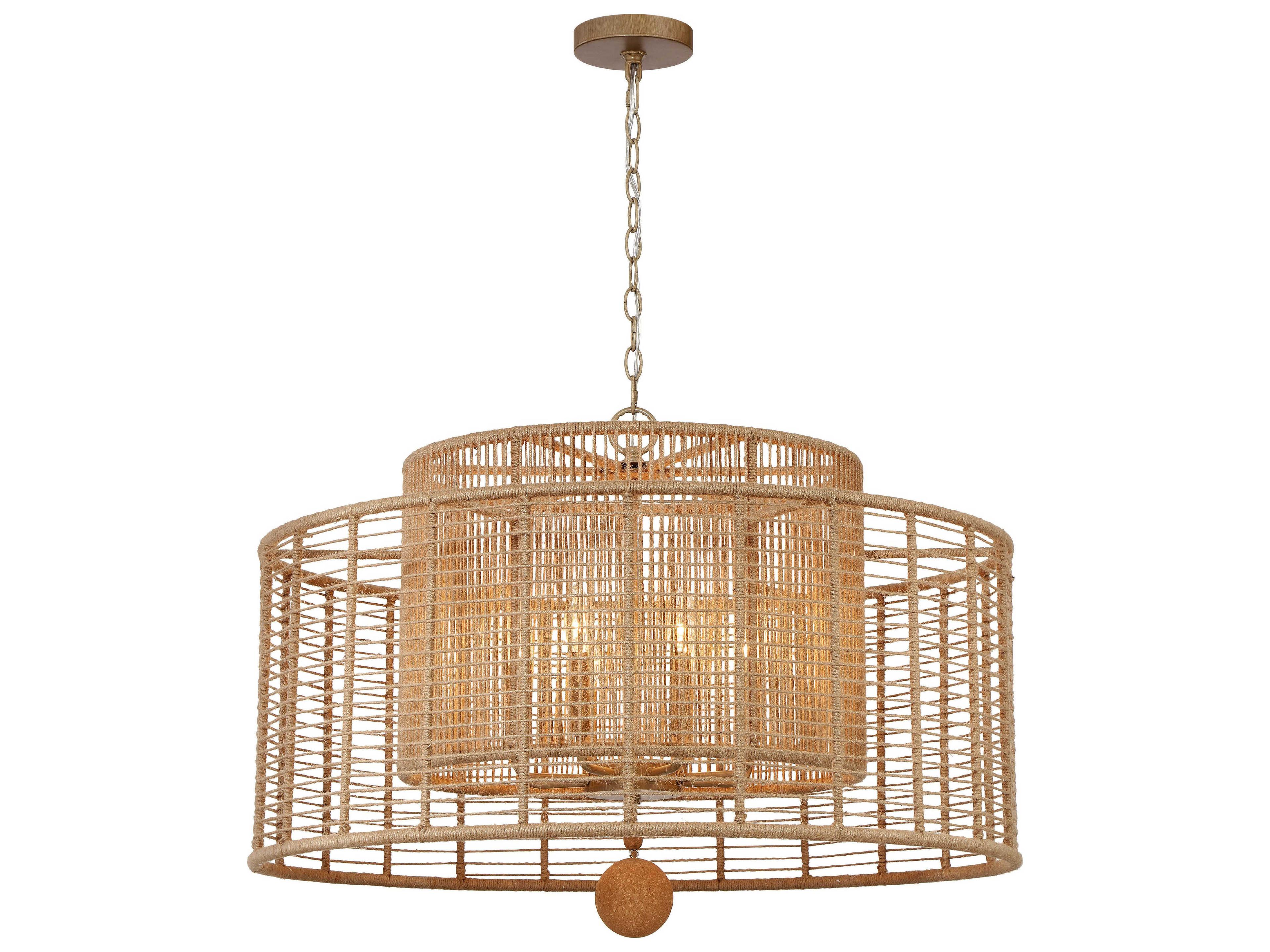 Crystorama Jayna 8-Light Burnished Silver Candelabra Chandelier