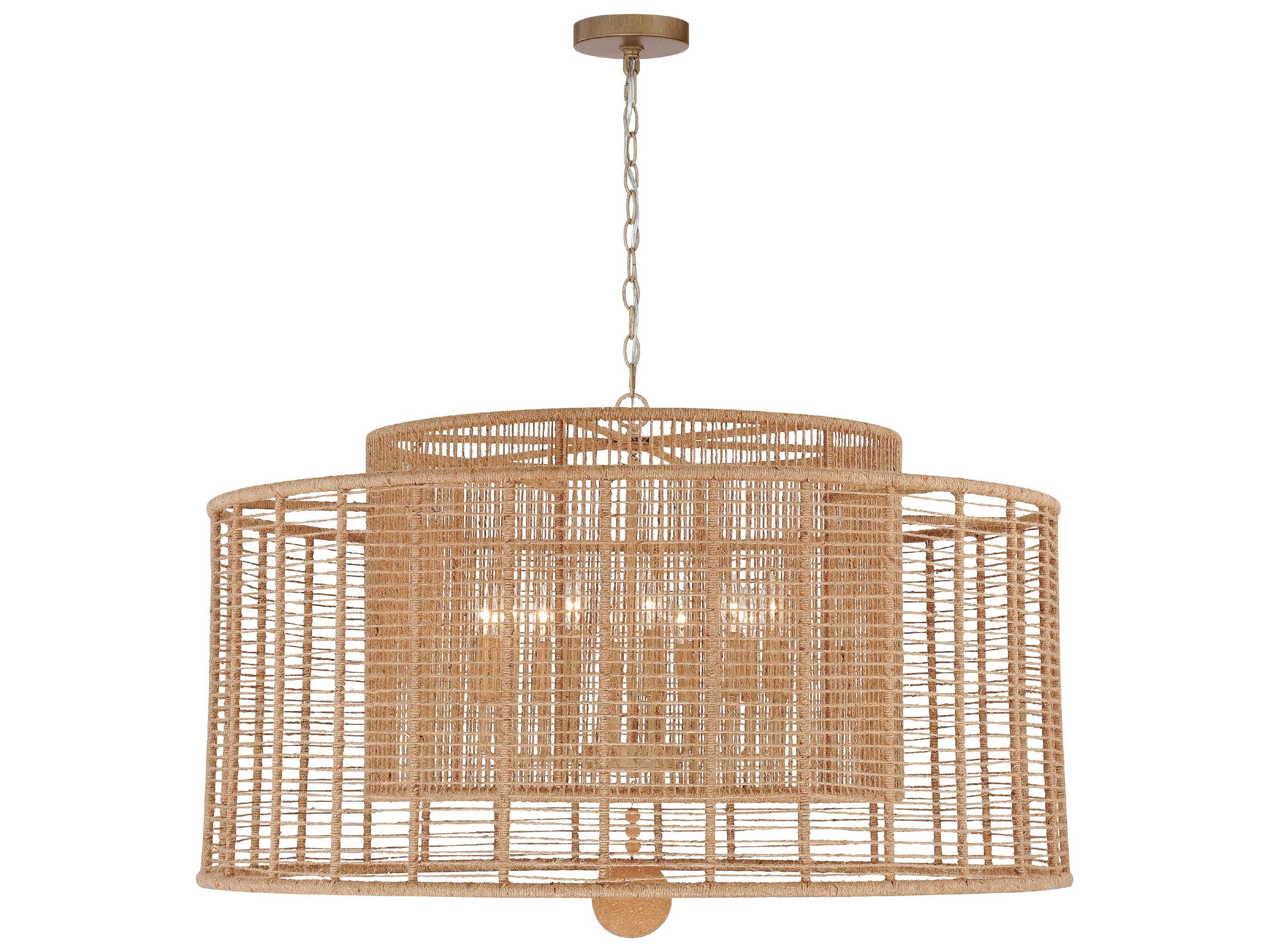 Jayna 12-Light Burnished Silver Candelabra Drum Tiered Chandelier