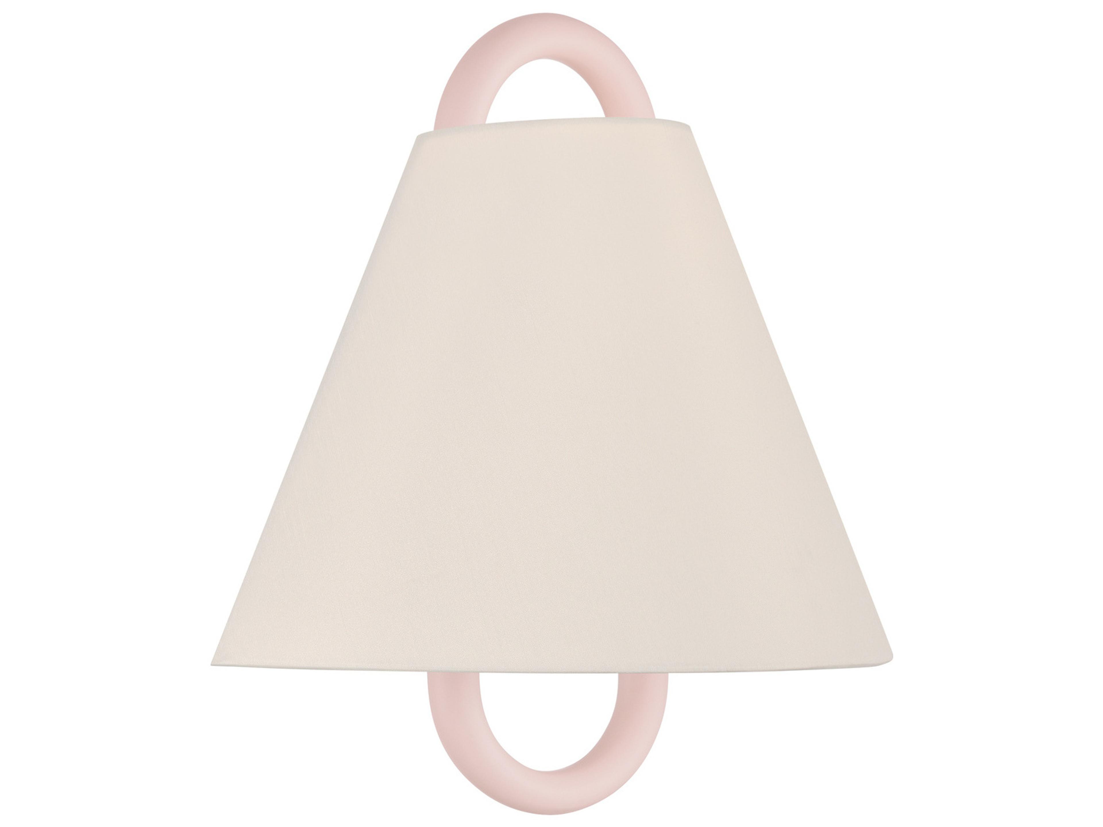 Crystorama Jojo 1-Light Pink Wall Sconce