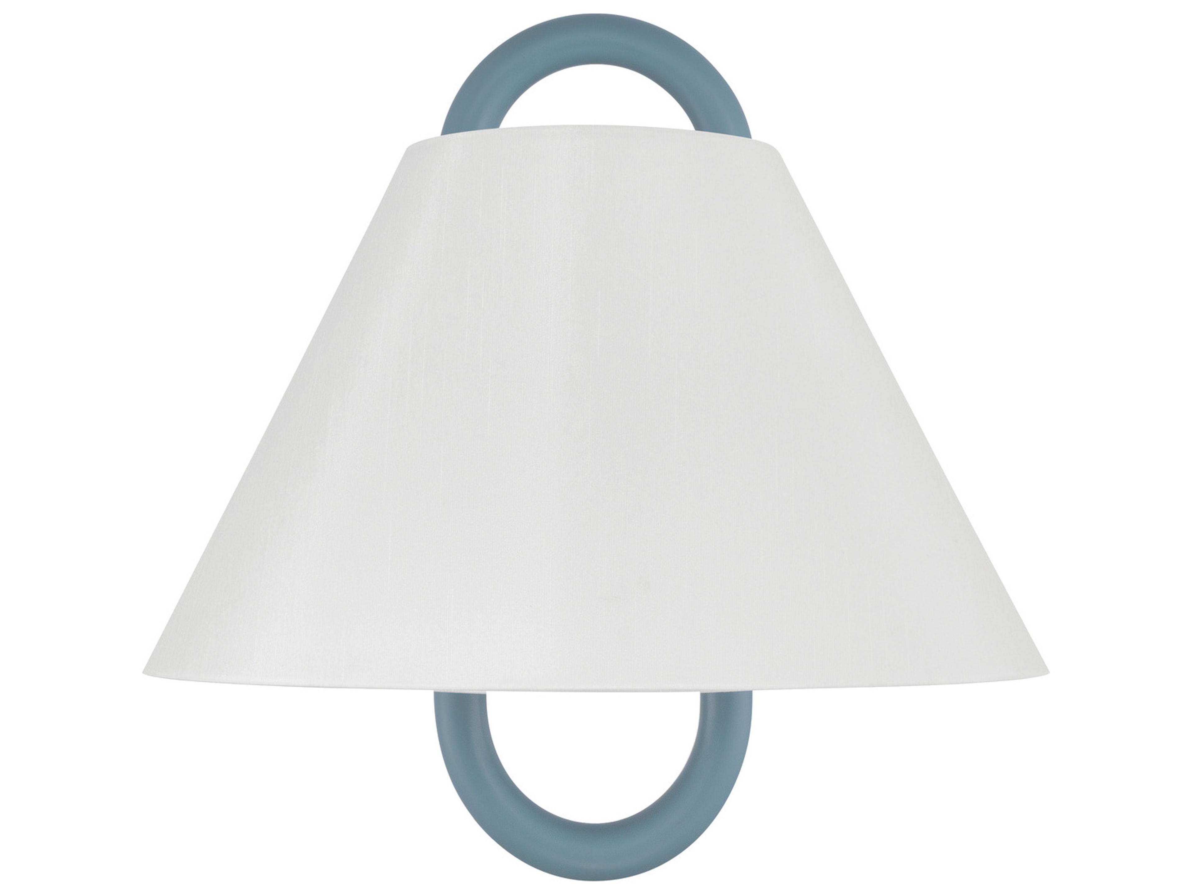Crystorama Jojo 1-Light Blue Wall Sconce
