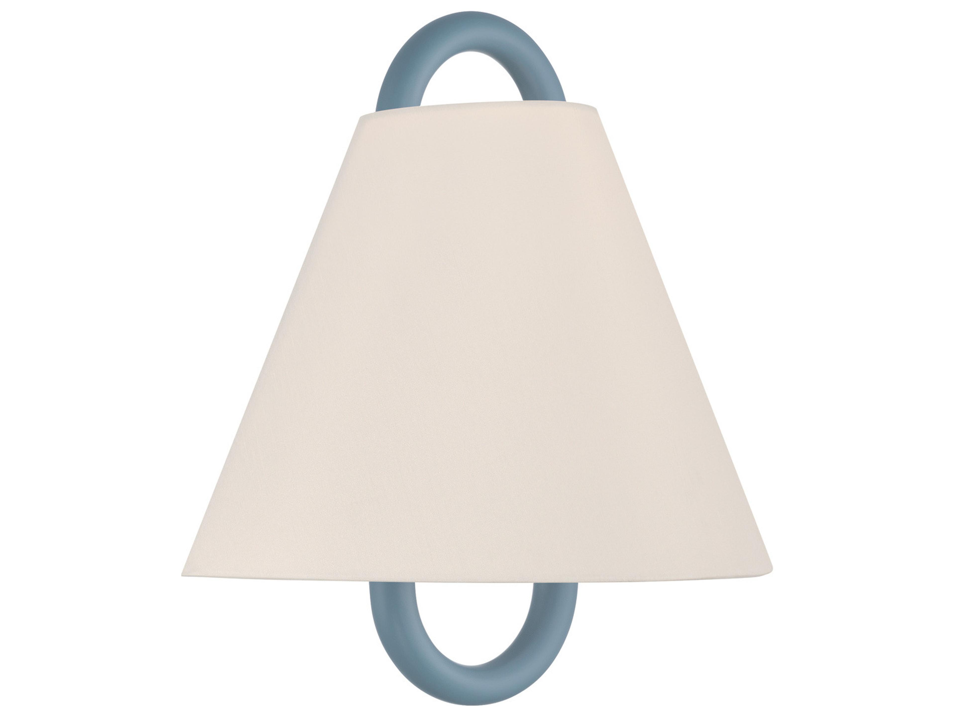 Crystorama Jojo 1-Light Blue Wall Sconce
