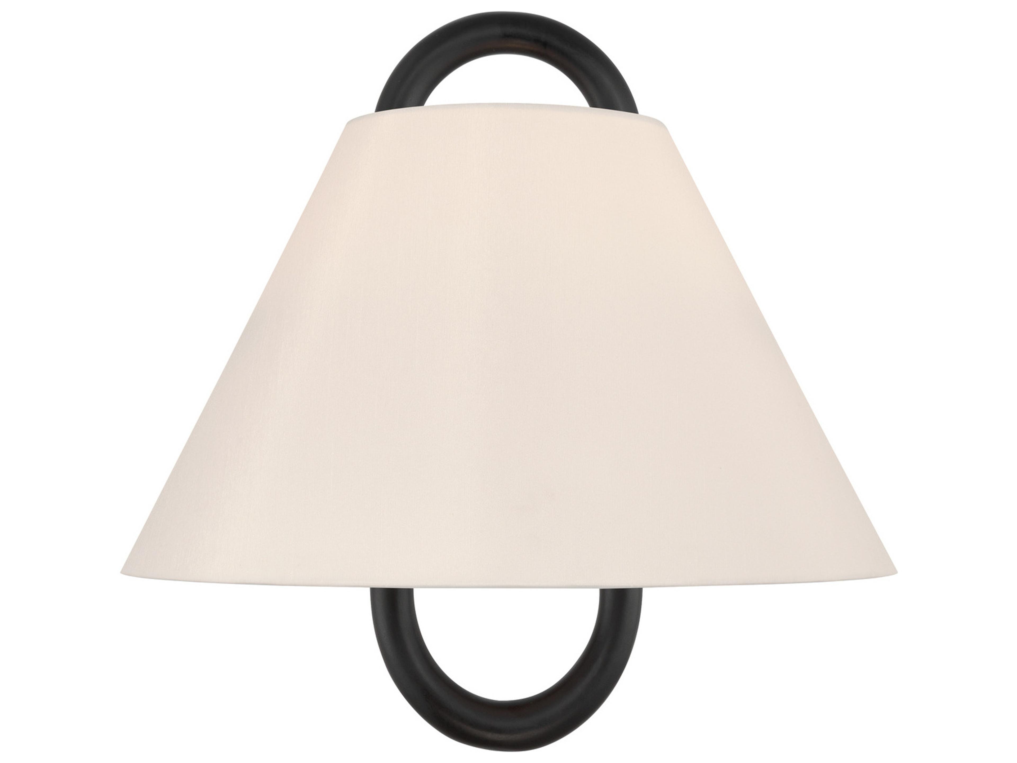 Jojo 1-Light Black Wall Sconce