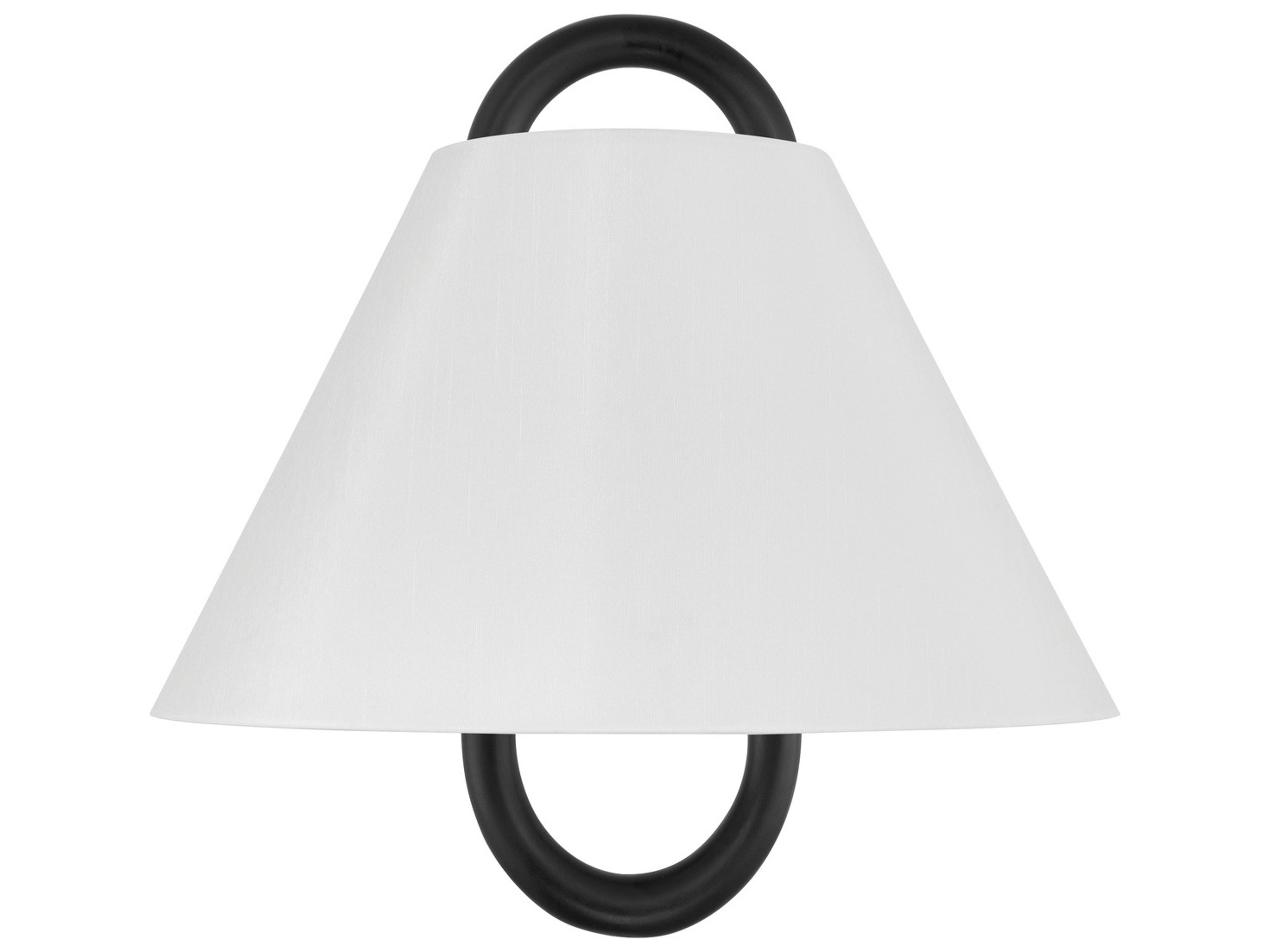 Crystorama Jojo 1-Light Black Wall Sconce