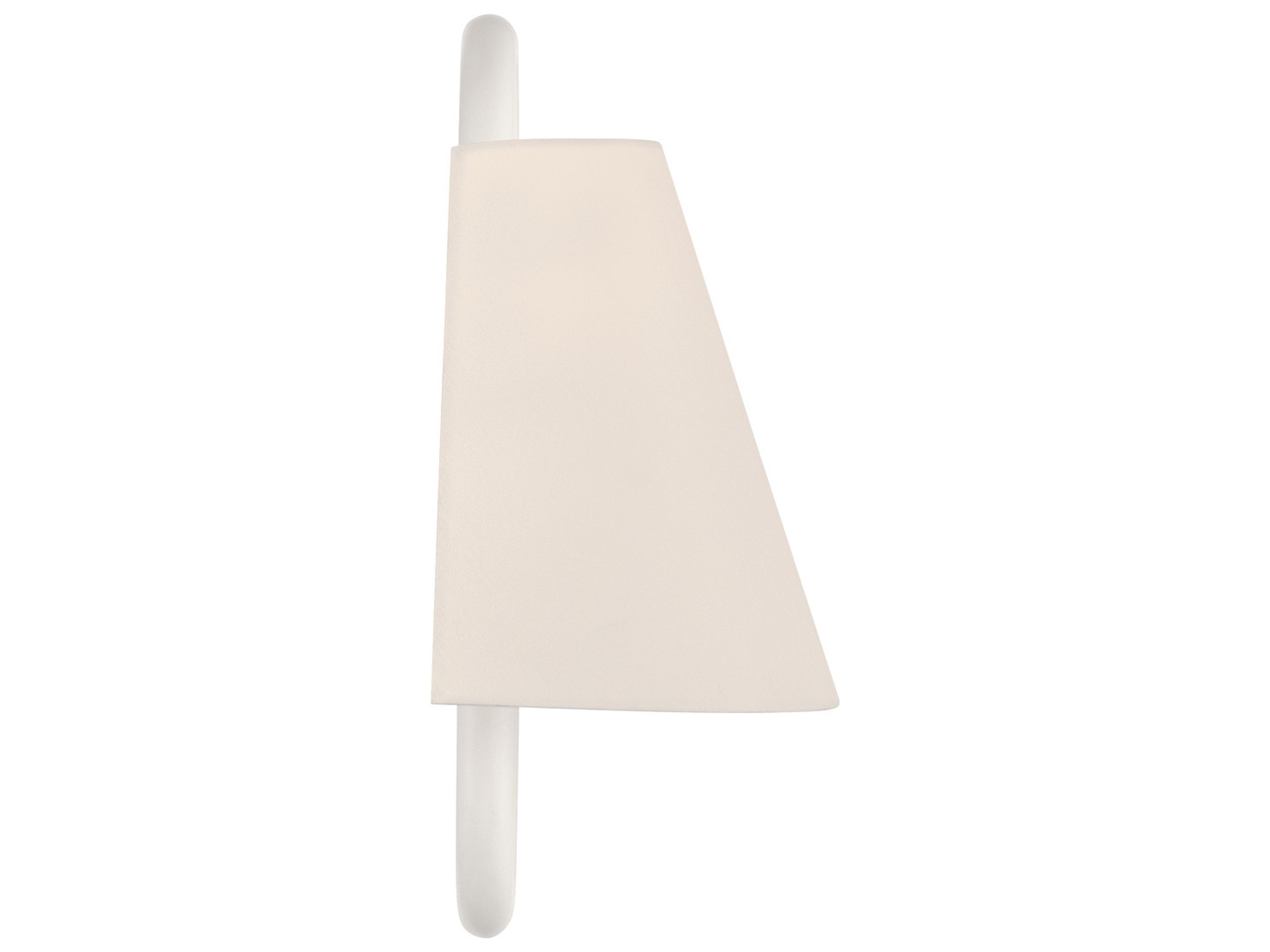 Crystorama Jojo 1-Light White Wall Sconce