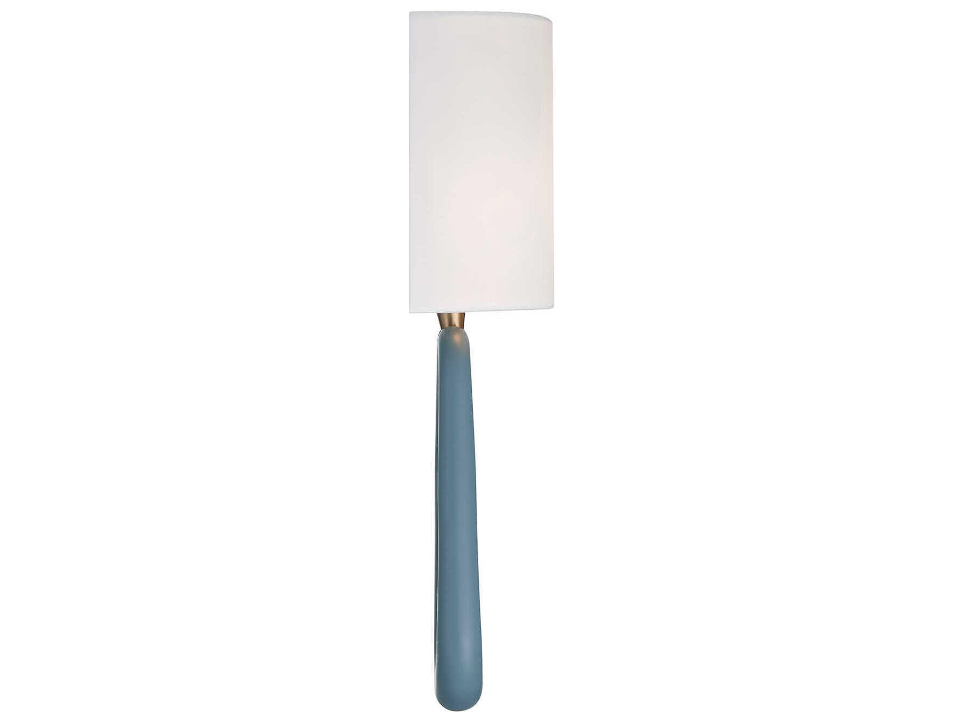 Crystorama Jori 2-Light Aged Brass Blue Wall Sconce