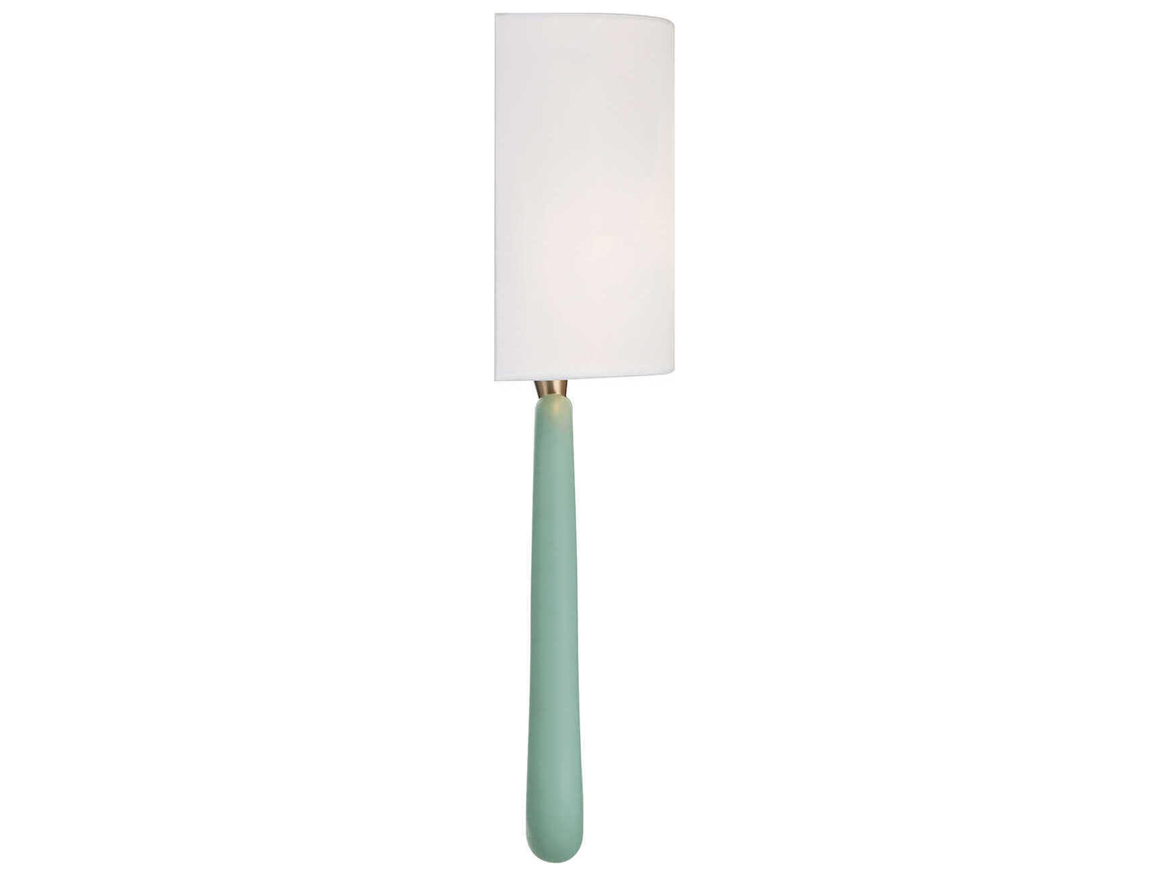 Crystorama Jori 2-Light Aged Brass Green Wall Sconce