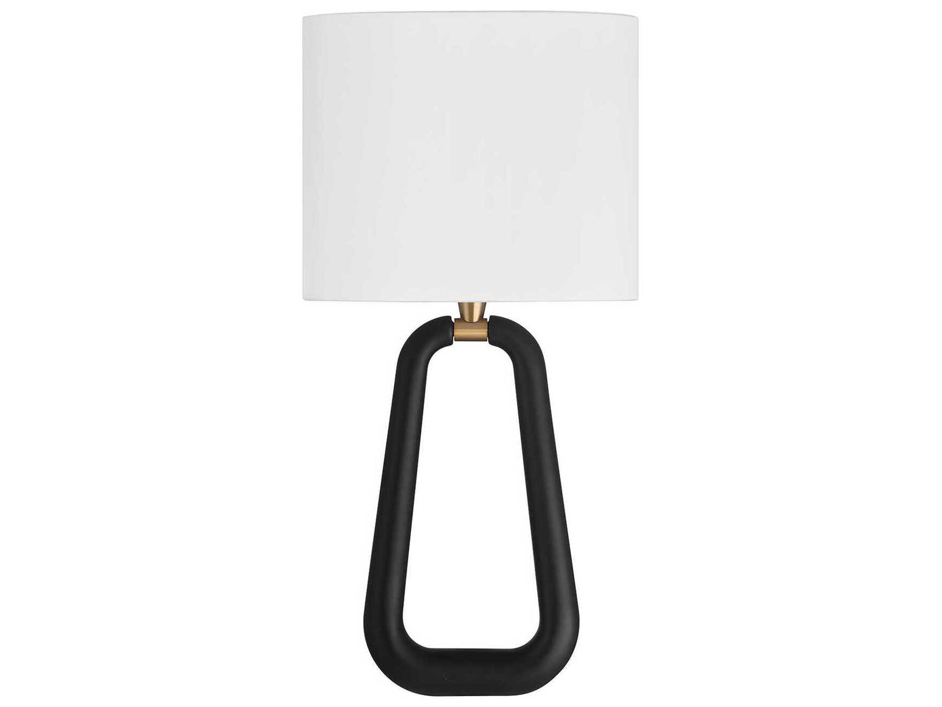 Crystorama Jori 2-Light Aged Brass Matte Black Wall Sconce